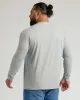 Steel Classic Long Sleeve Crew Neck sold by True Classic