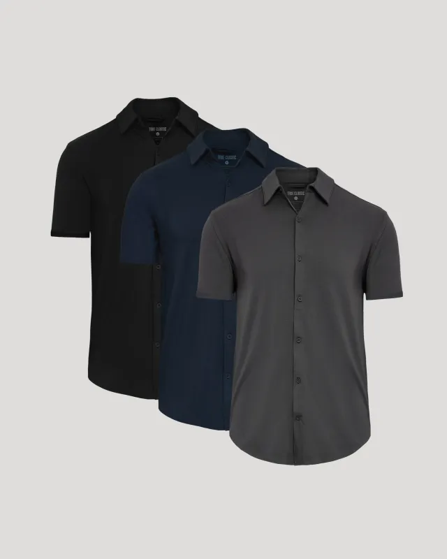 Short Sleeve Knit Shirt 3-Pack sold by True Classic