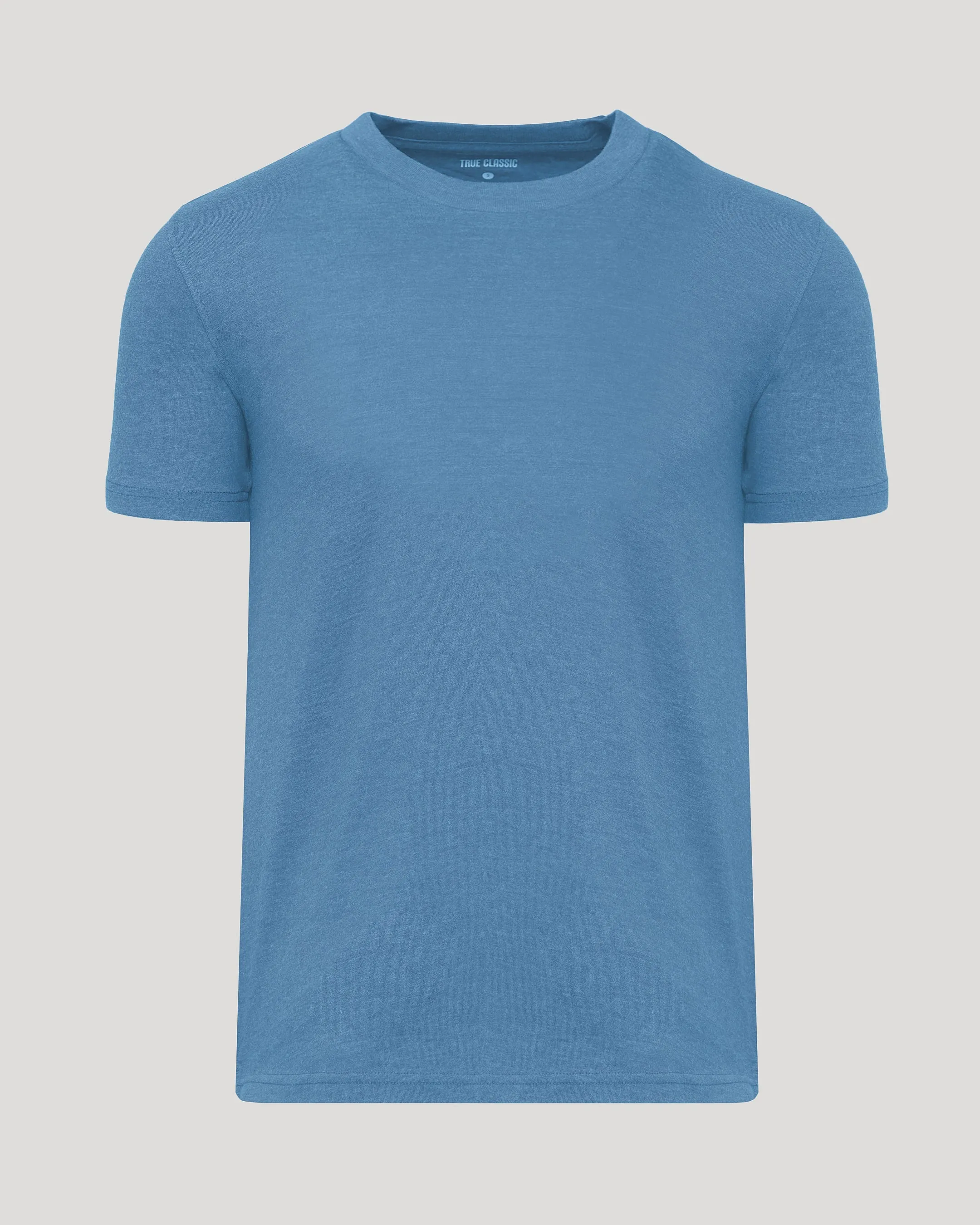 Dark Heather Blue Lake Classic Crew Neck sold by True Classic product image thumbnail 2