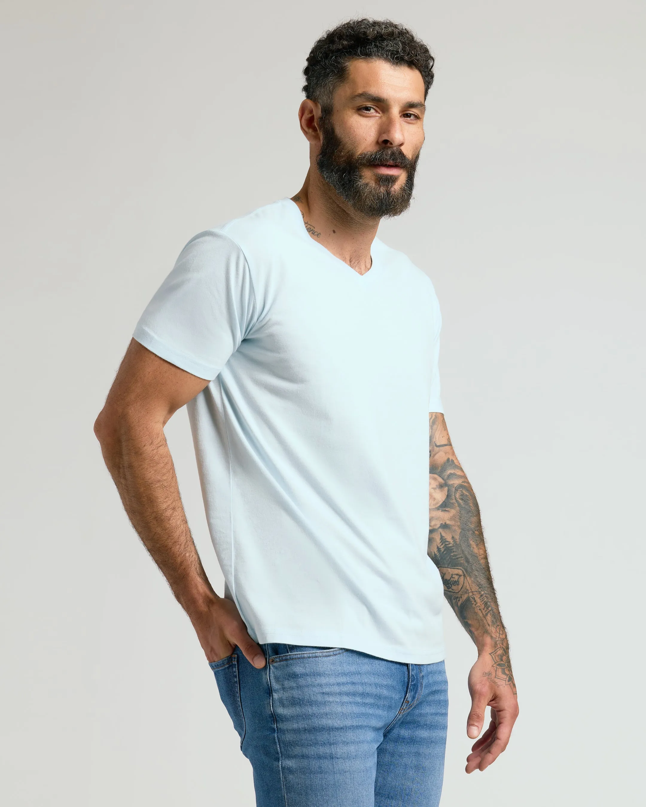 Icicle Classic V-Neck sold by True Classic product image thumbnail 4