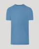 Dark Heather Blue Lake Tall Straight Hem Crew Neck T-Shirt sold by True Classic