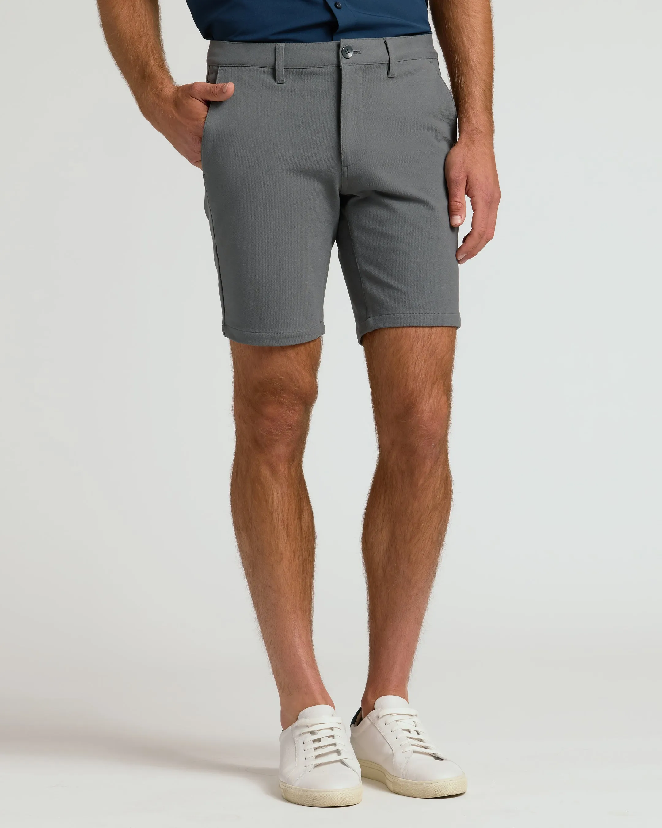9" Black & Carbon Chino Shorts 2-Pack sold by True Classic product image thumbnail 3