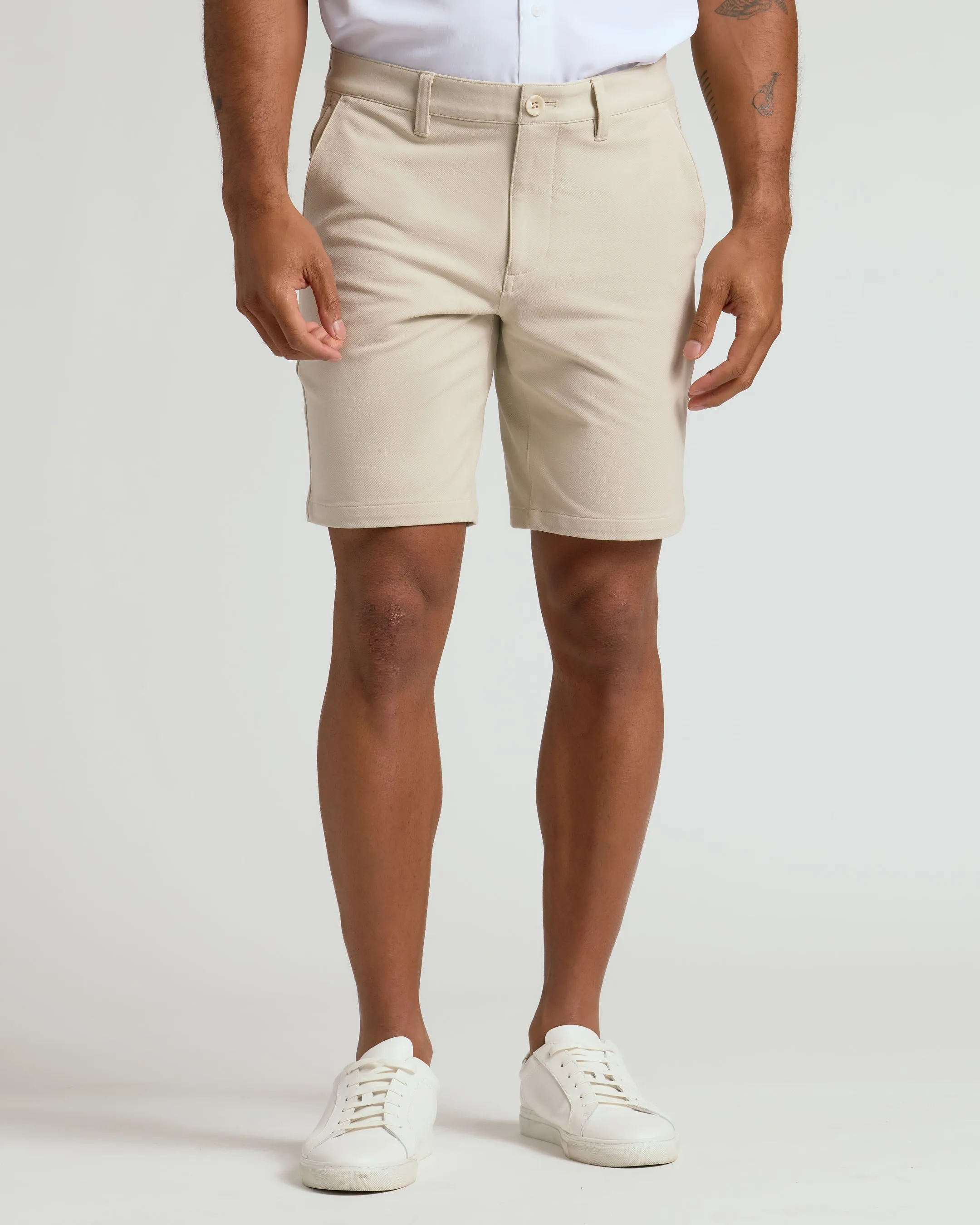 9" Sandstone & Navy Chino Shorts 2-Pack sold by True Classic product image thumbnail 3