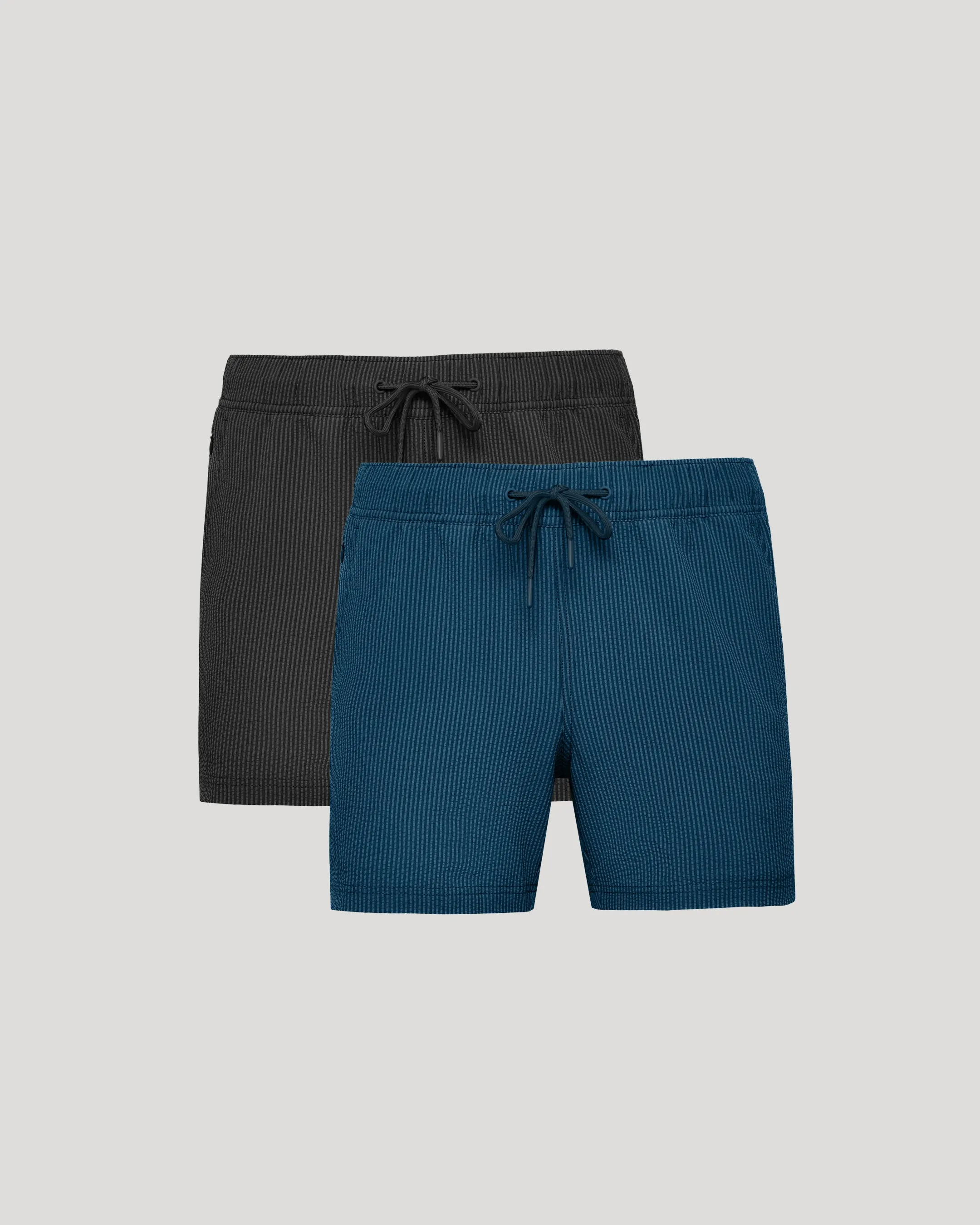 5" Smoke & Underwater Seersucker Swim Trunks 2-Pack sold by True Classic