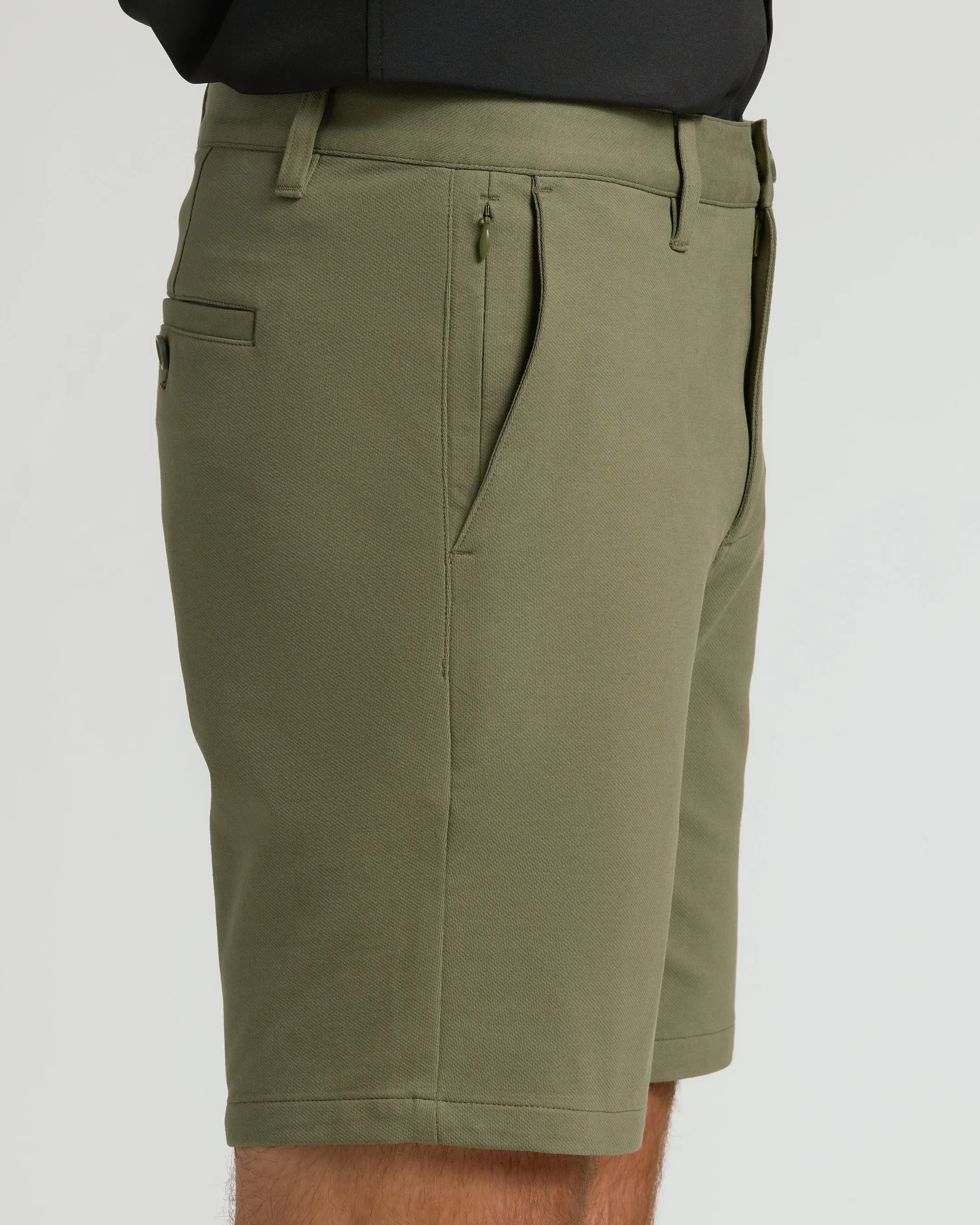 9" Military Green Chino Shorts 2.0 sold by True Classic product image thumbnail 5