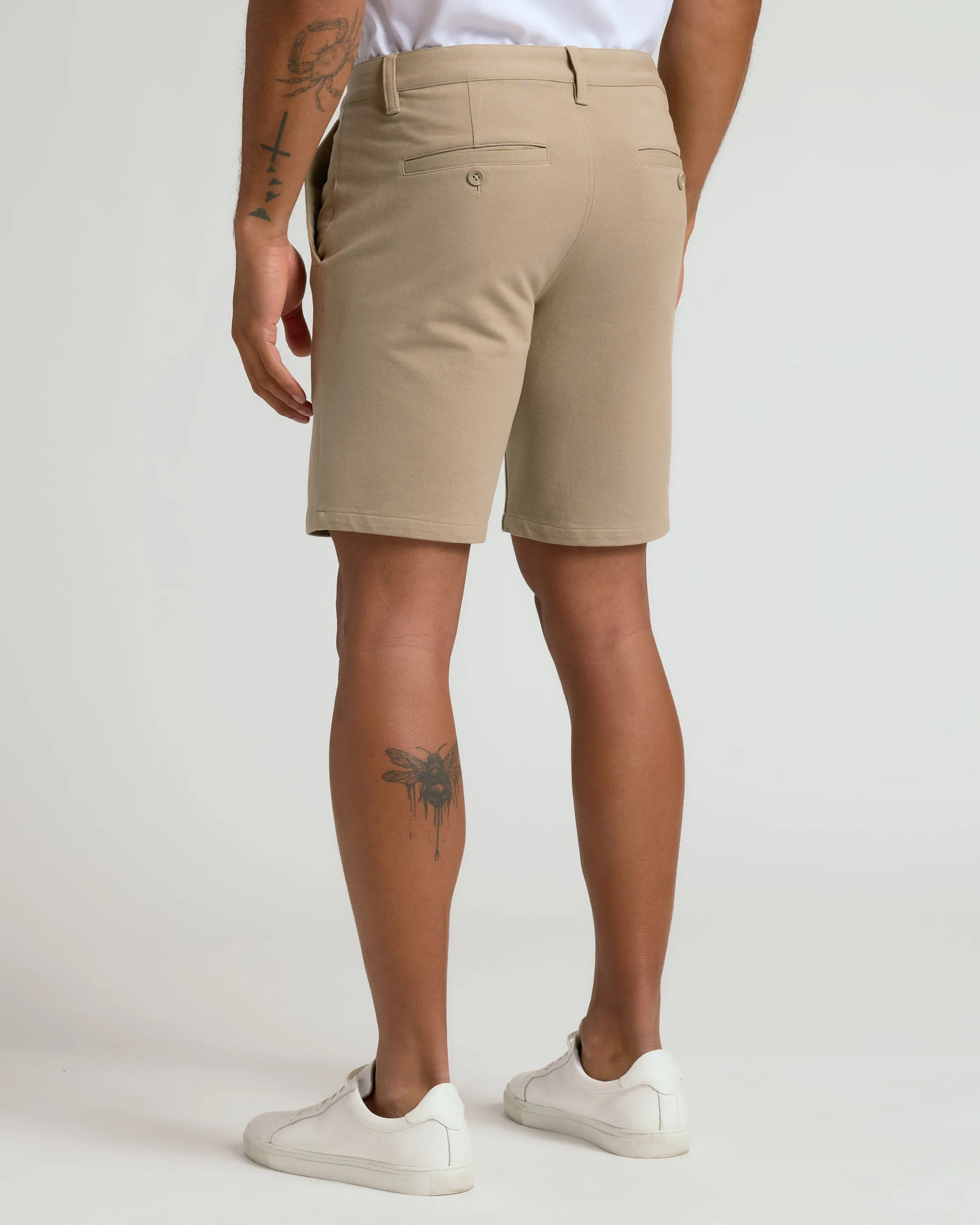 9" Khaki Chino Shorts 2.0 sold by True Classic product image thumbnail 3