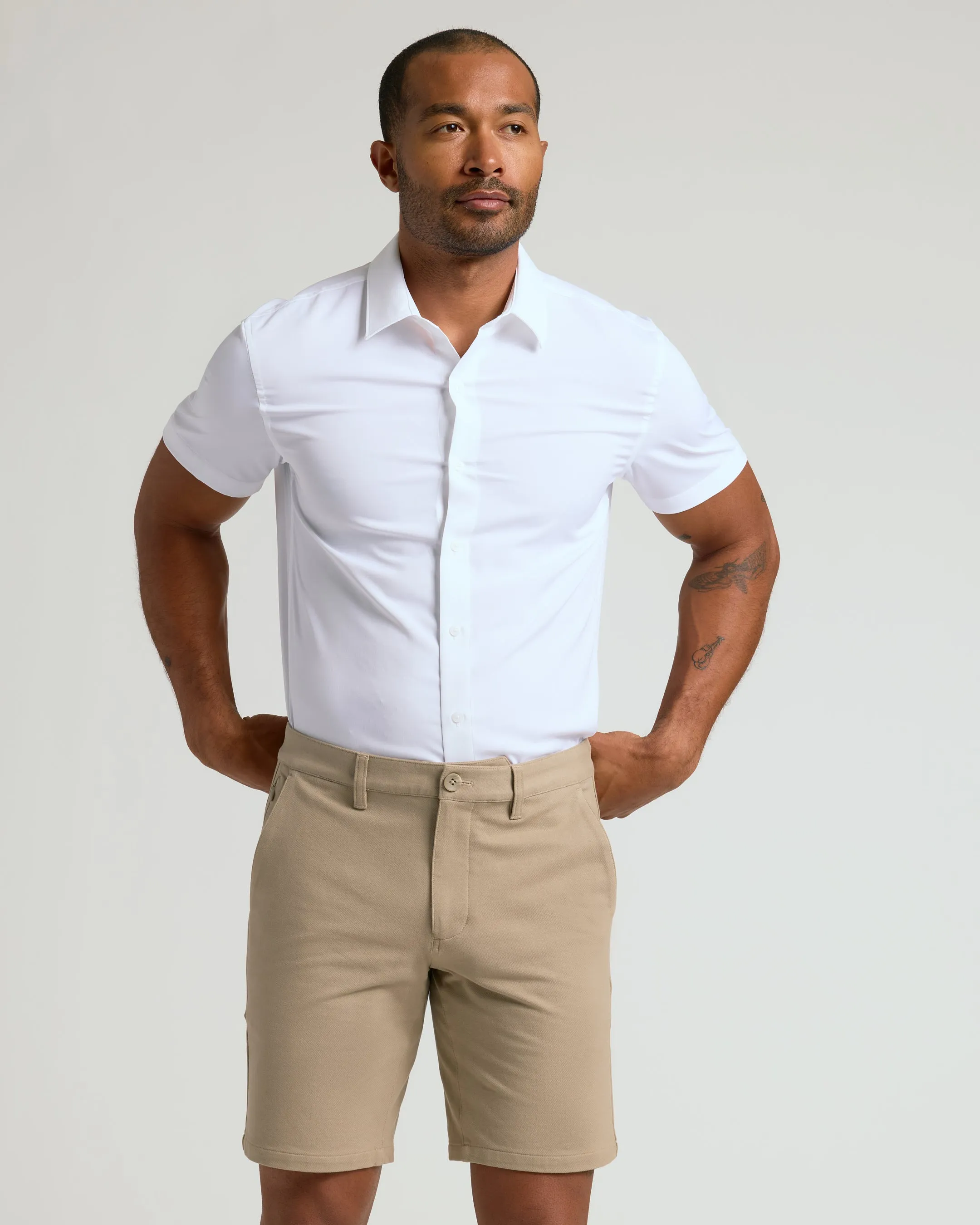 9" Khaki Chino Shorts 2.0 sold by True Classic product image thumbnail 4