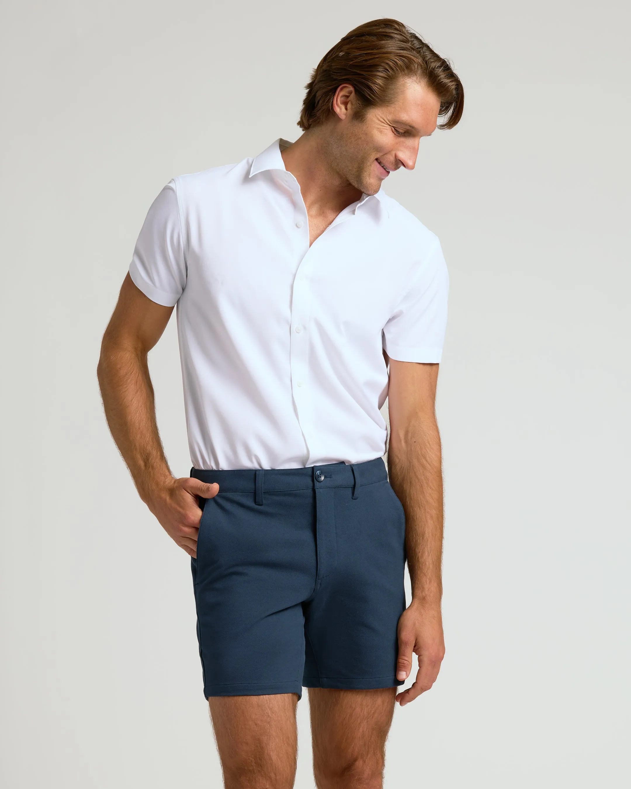 7" Navy Chino Shorts 2.0 sold by True Classic product image thumbnail 4