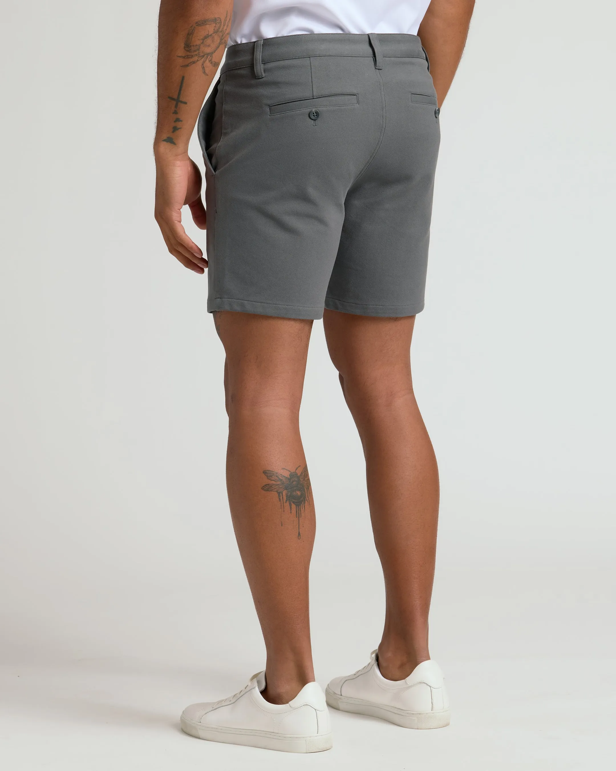 7" Carbon Chino Shorts 2.0 sold by True Classic product image thumbnail 3