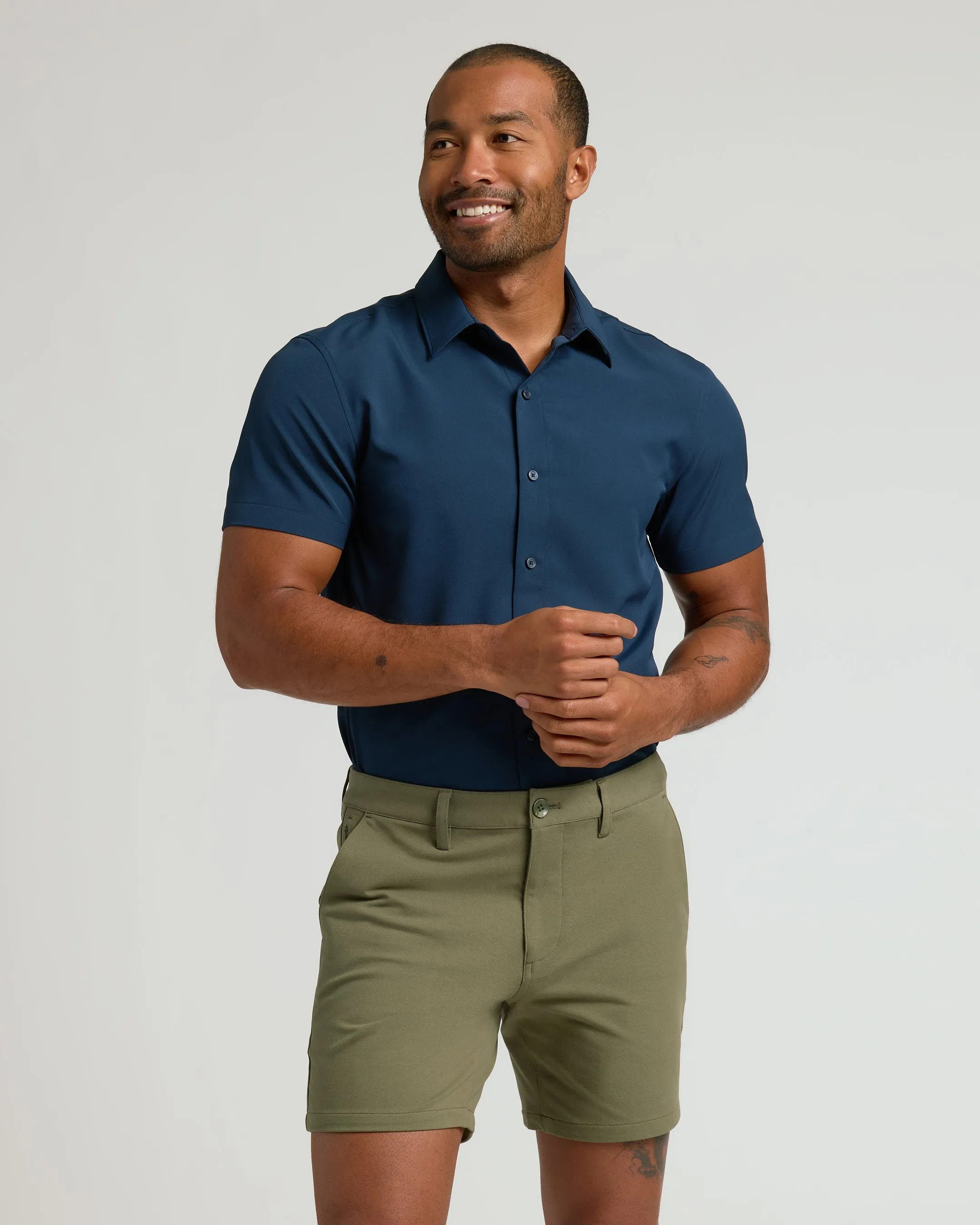 7 Military Green Classic Chino Shorts sold by True Classic product image thumbnail 4