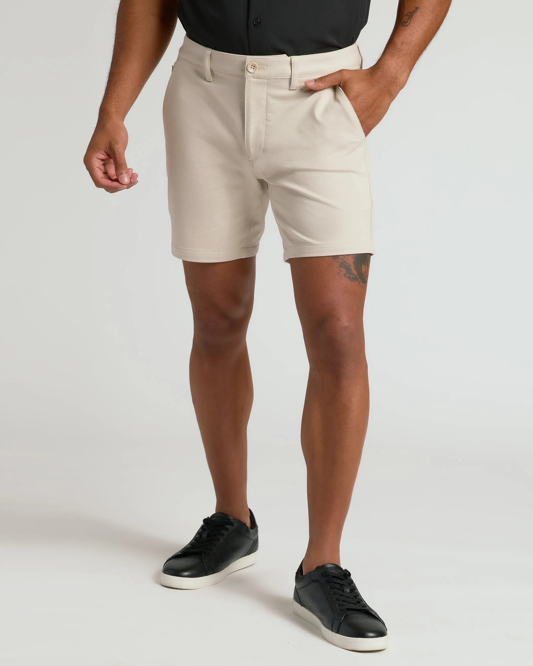 7" Sandstone Chino Shorts 2.0 sold by True Classic product image thumbnail 4