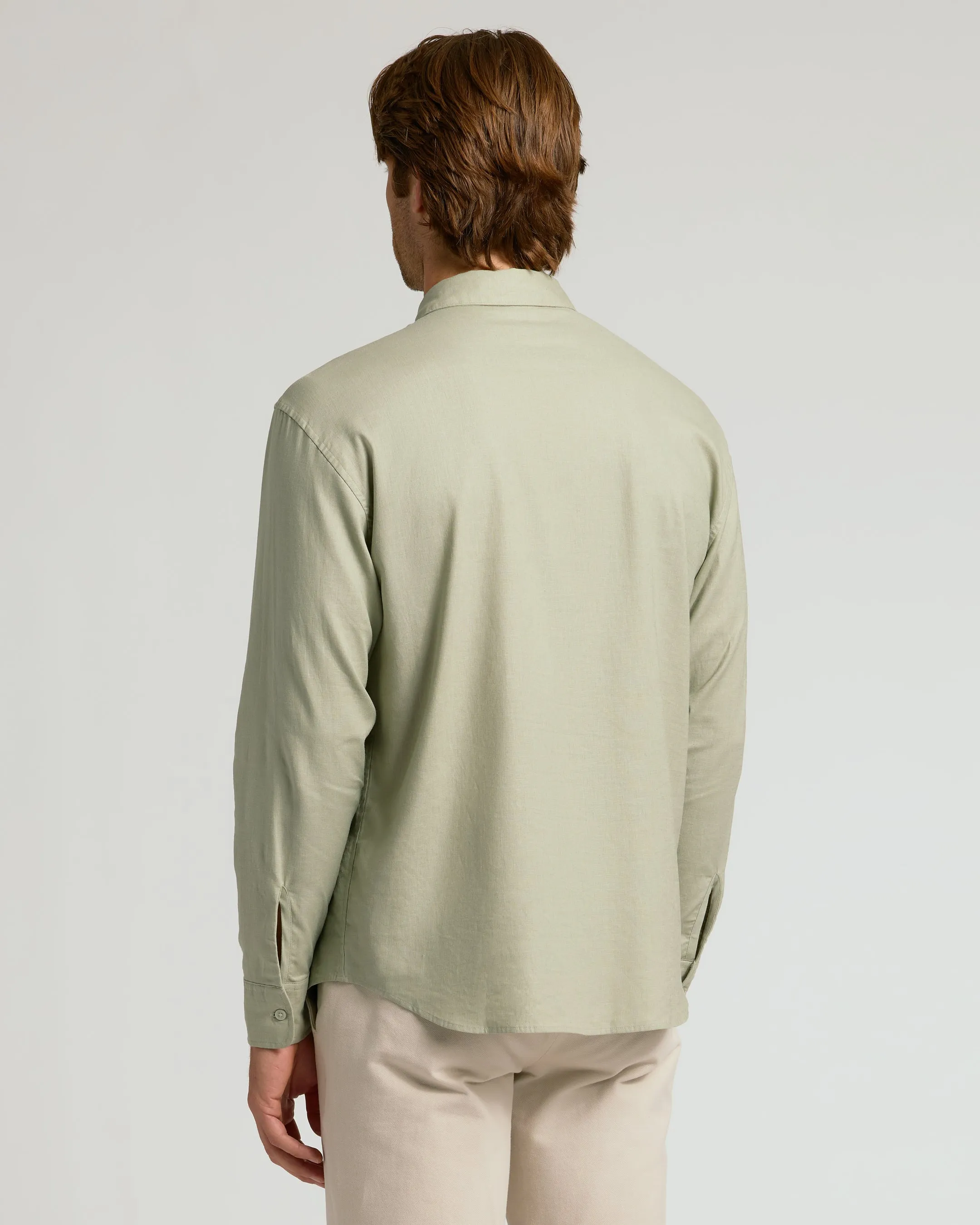 Mossy Oak Long Sleeve Linen Shirt sold by True Classic product image thumbnail 3