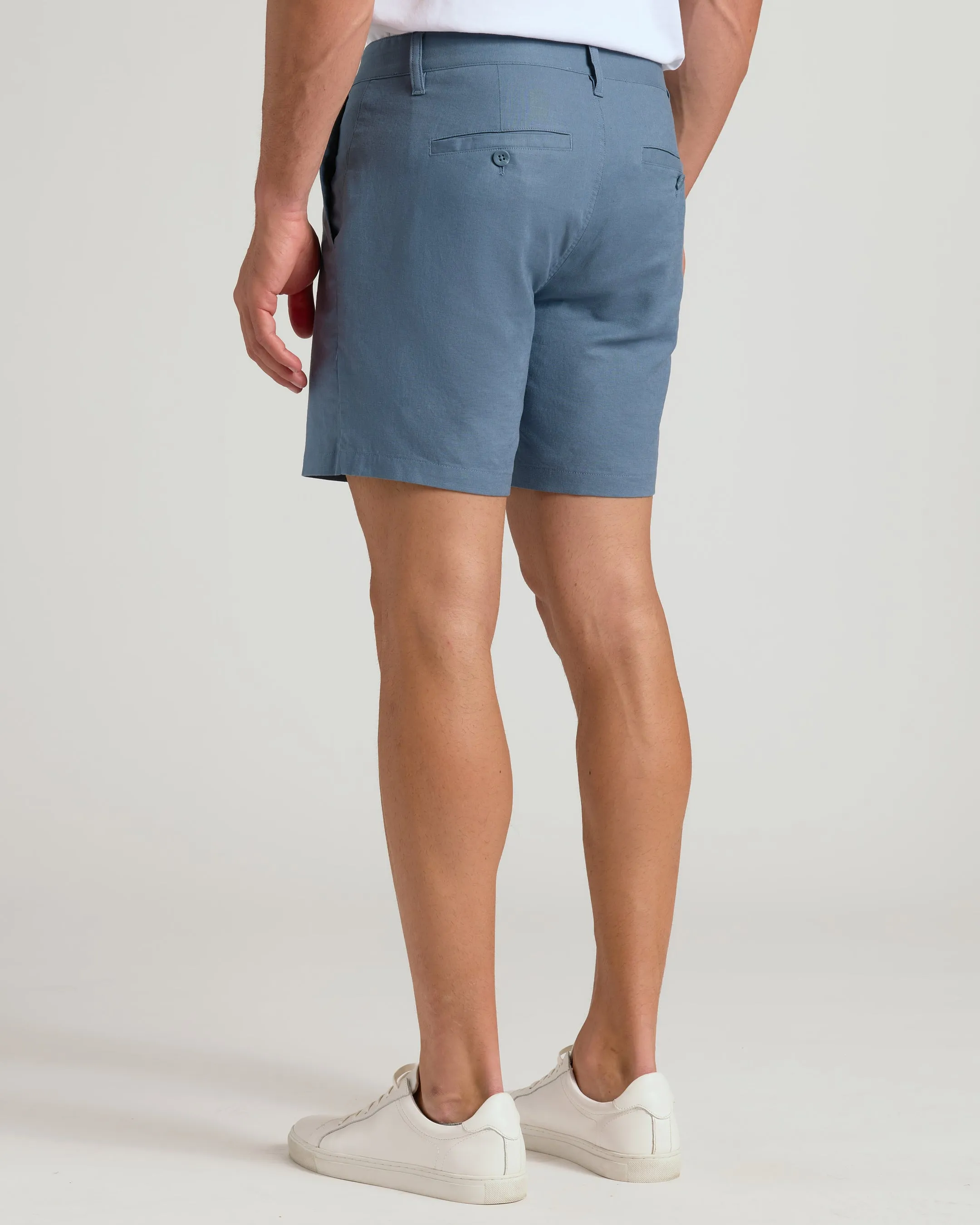 7" Fiord Linen Shorts sold by True Classic product image thumbnail 3