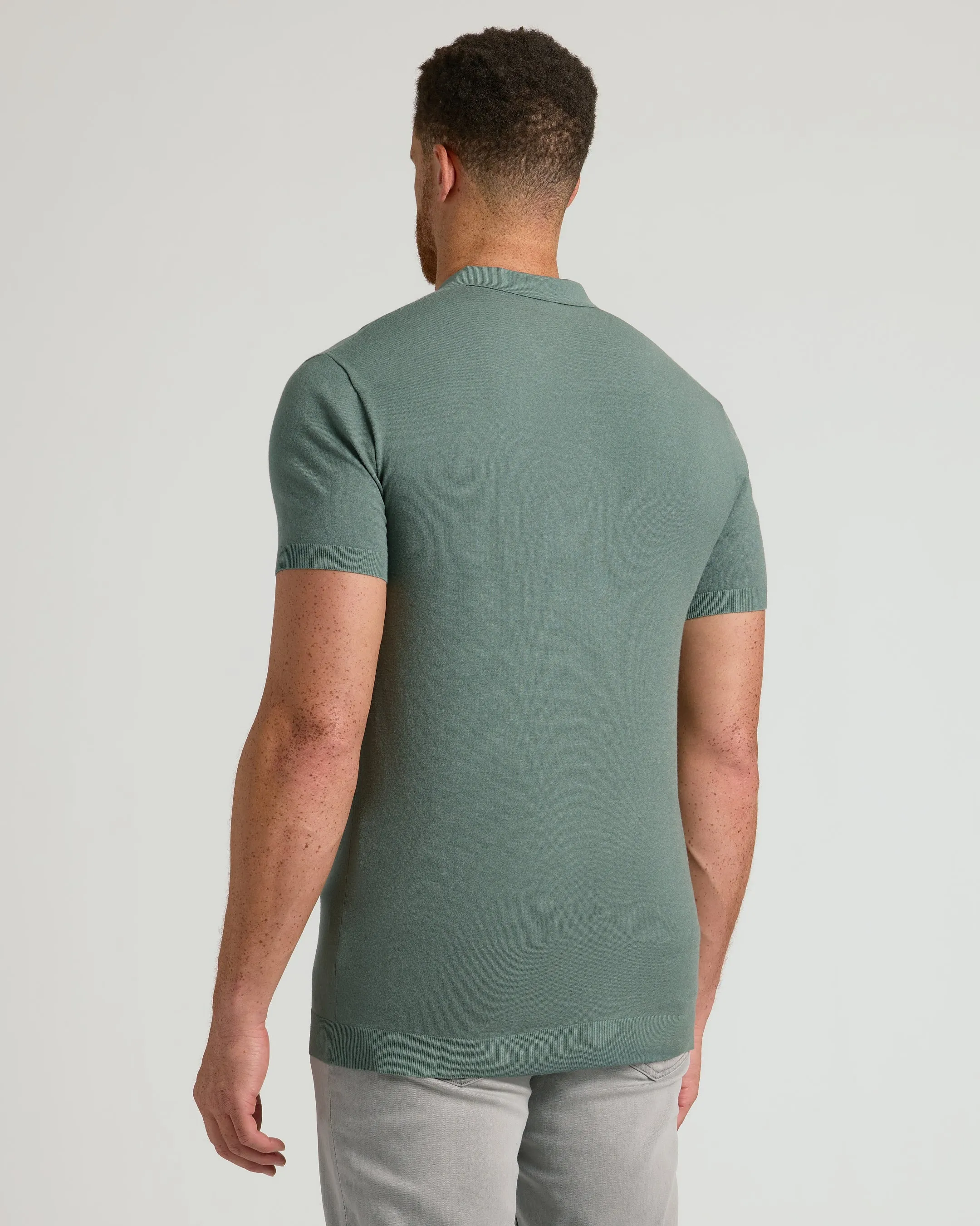 Moss Tall Dressy Polo sold by True Classic product image thumbnail 3