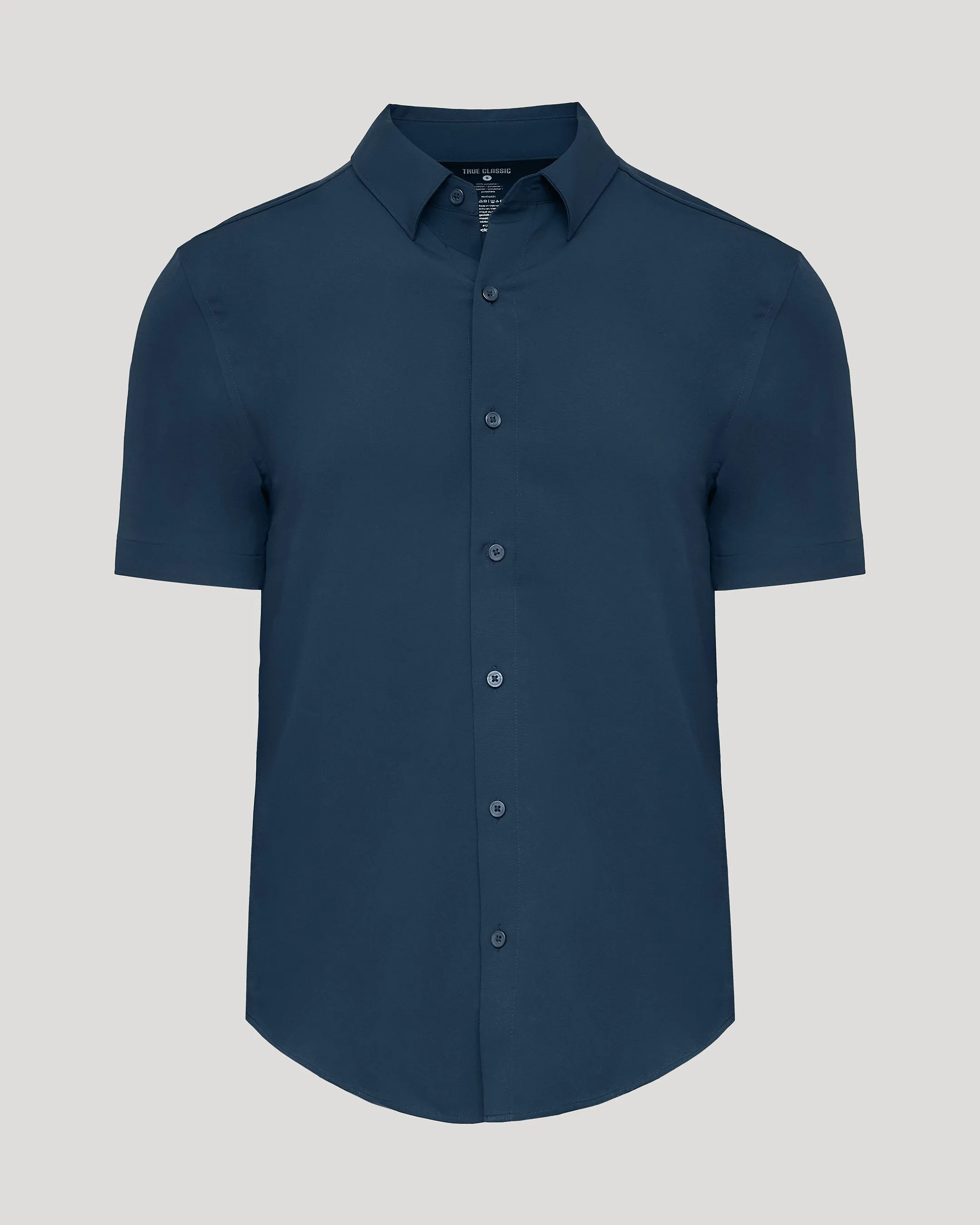 Navy Performance Dress Shirt sold by True Classic product image thumbnail 2