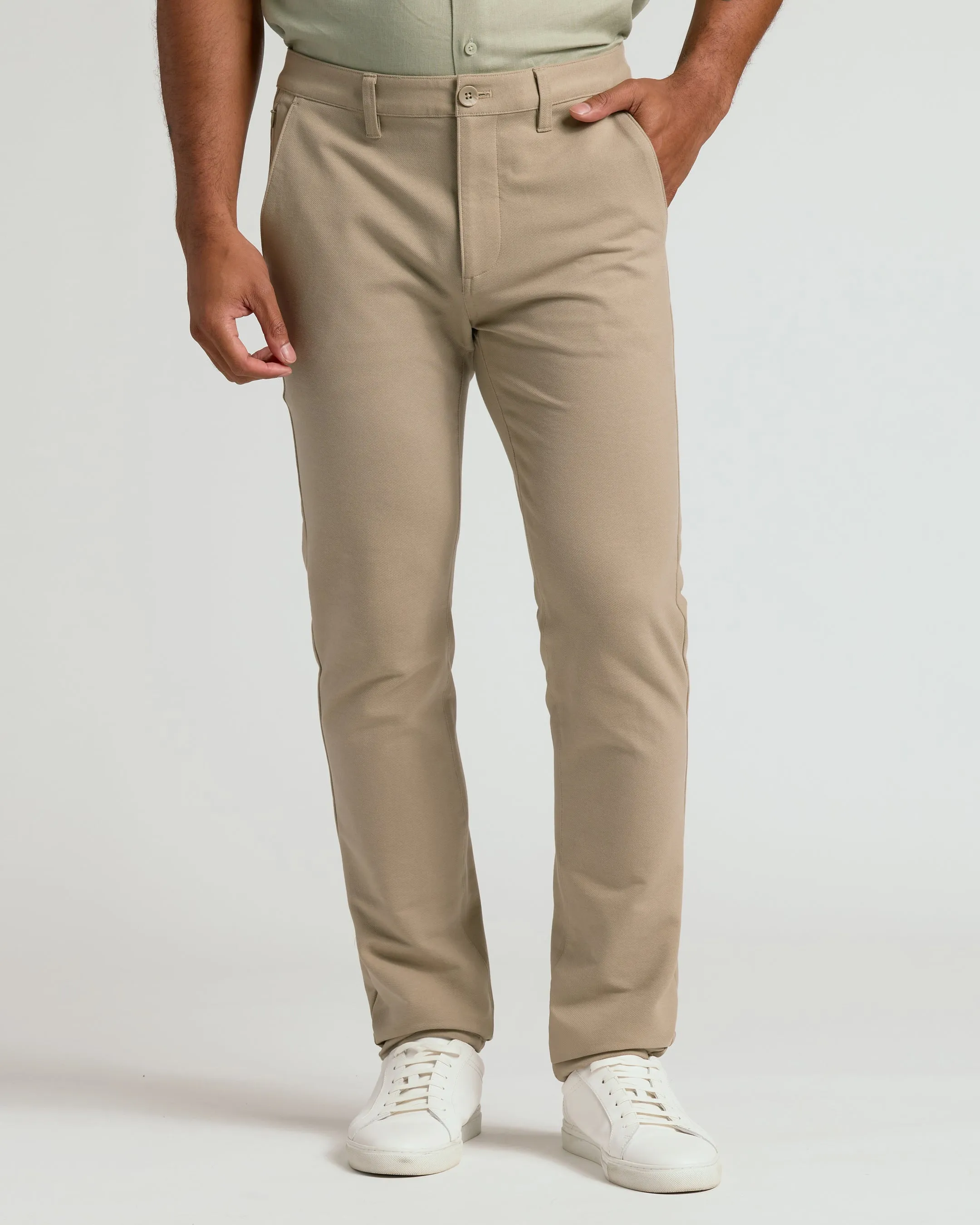 Khaki Straight Chino Pants 2.0 sold by True Classic