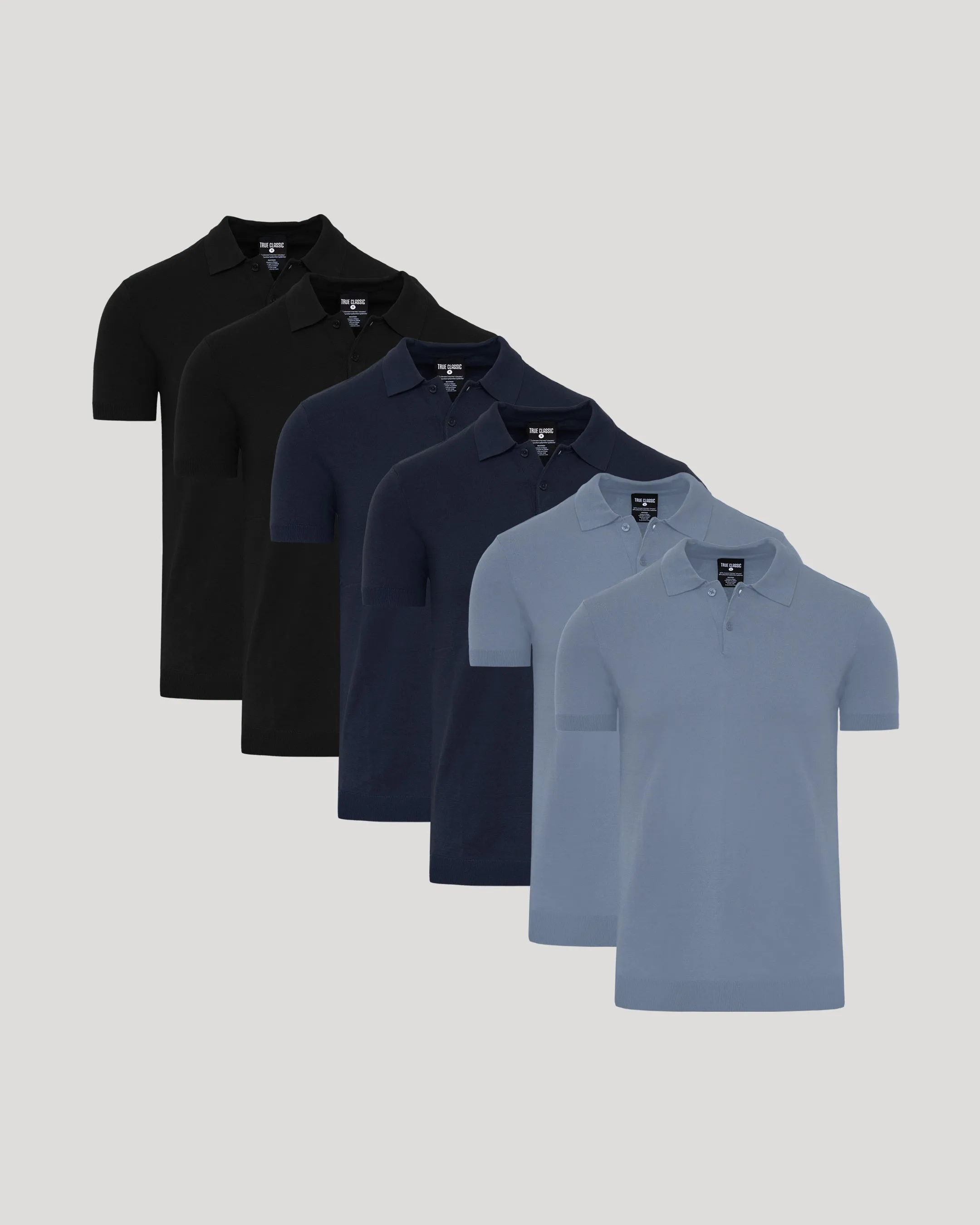 Short Sleeve Sweater Polo 6-Pack sold by True Classic