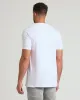 White Short Sleeve Tall Classic V-Neck 3-Pack sold by True Classic