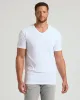 White Short Sleeve Tall Classic V-Neck 3-Pack sold by True Classic