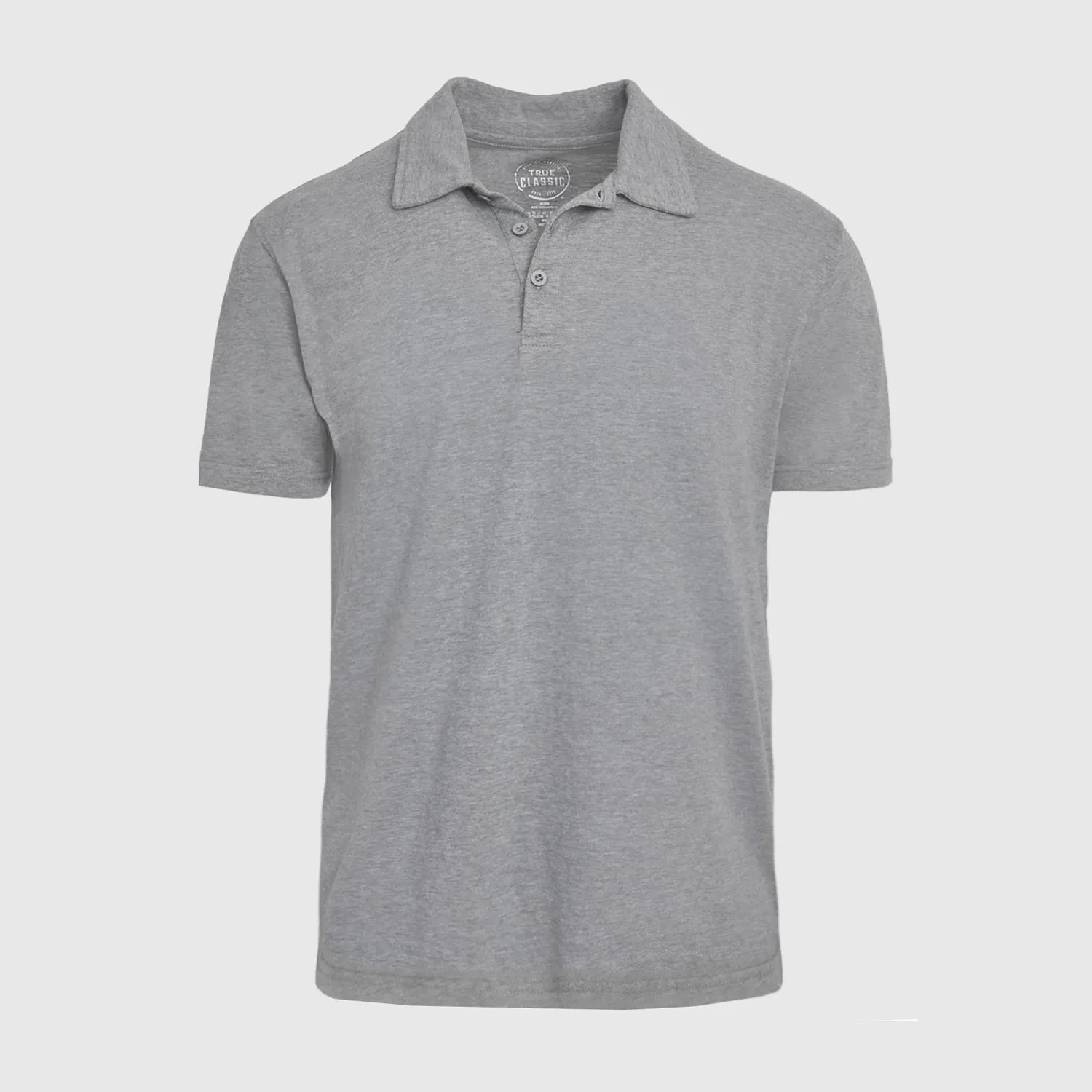 Heather Gray Classic Polo sold by True Classic product image thumbnail 2