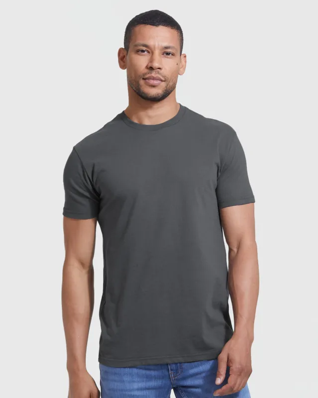Carbon Short Sleeve Crew Neck Tee sold by True Classic