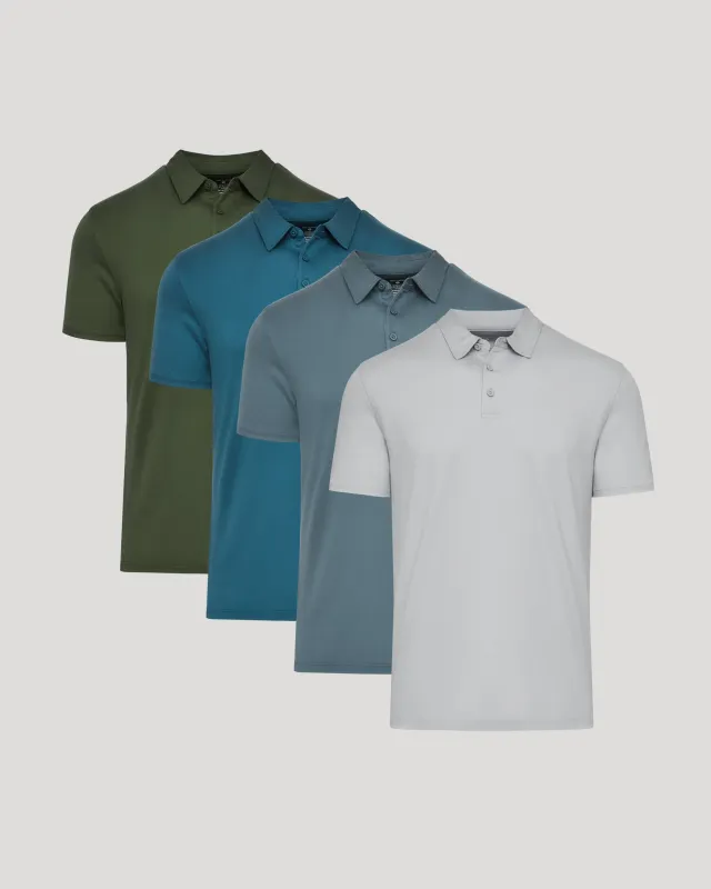 Core Pima Polo 4-Pack sold by True Classic