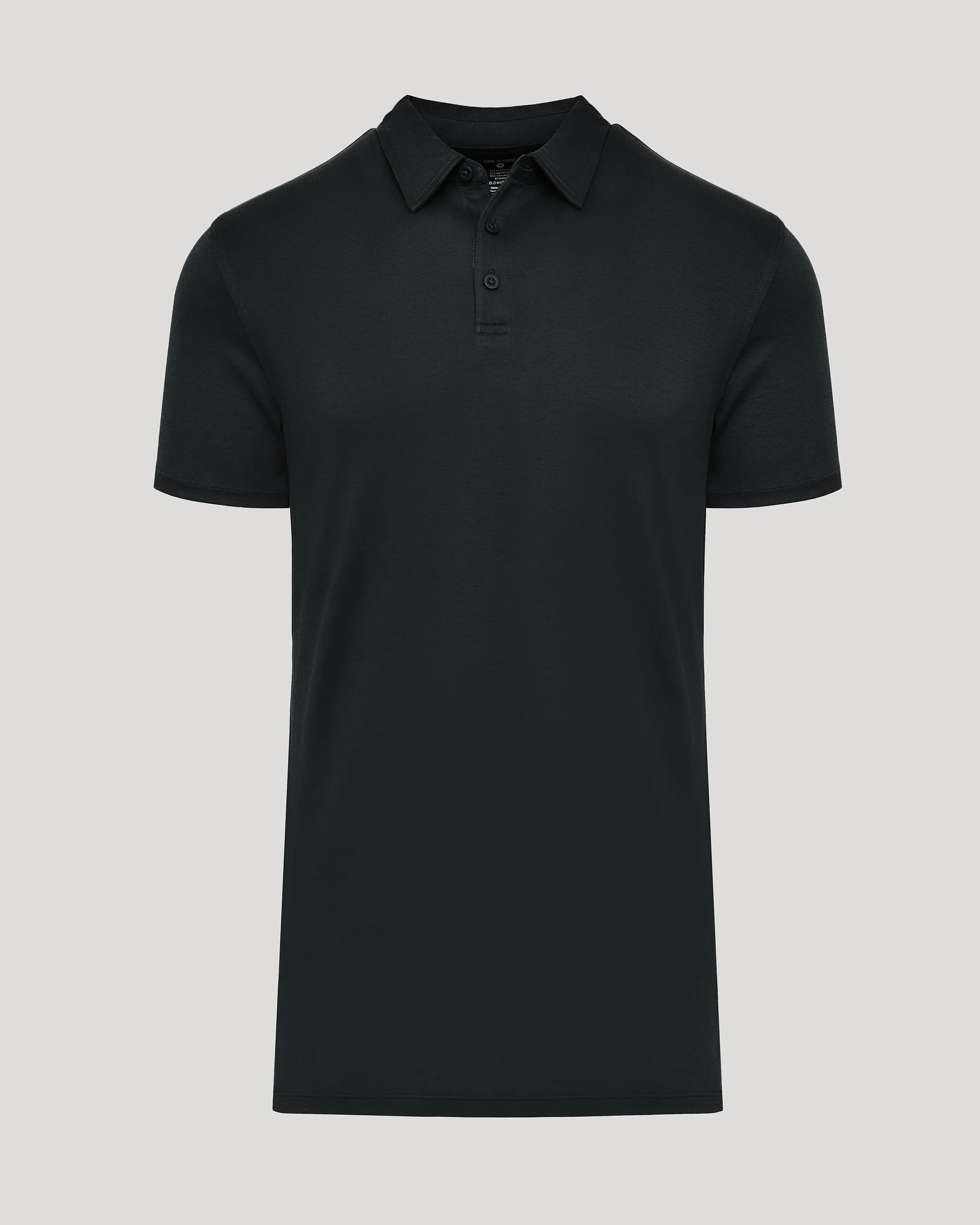 Black Tall Premium Pima Polo sold by True Classic product image thumbnail 2