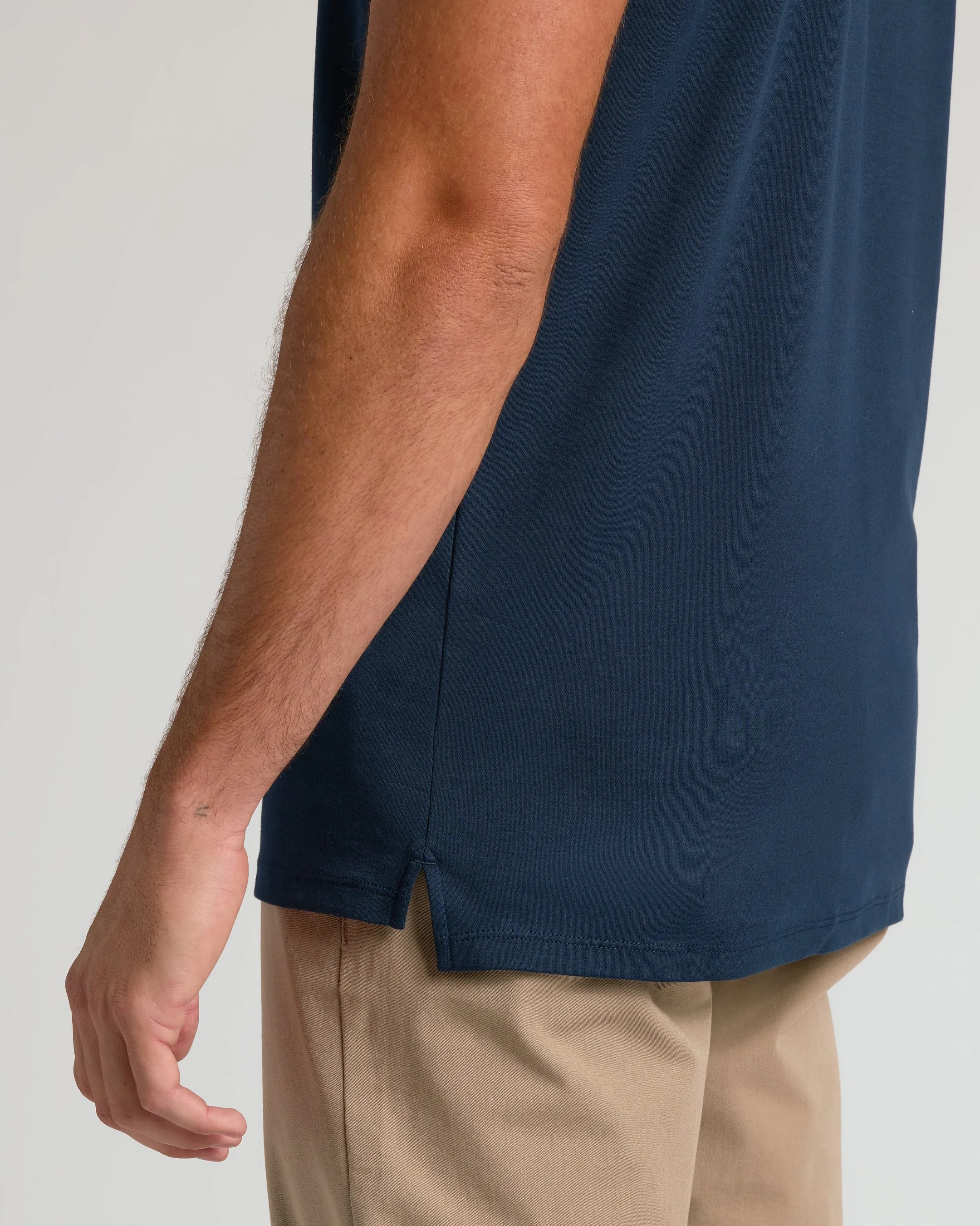 Navy Tall Pima Polo sold by True Classic product image thumbnail 4