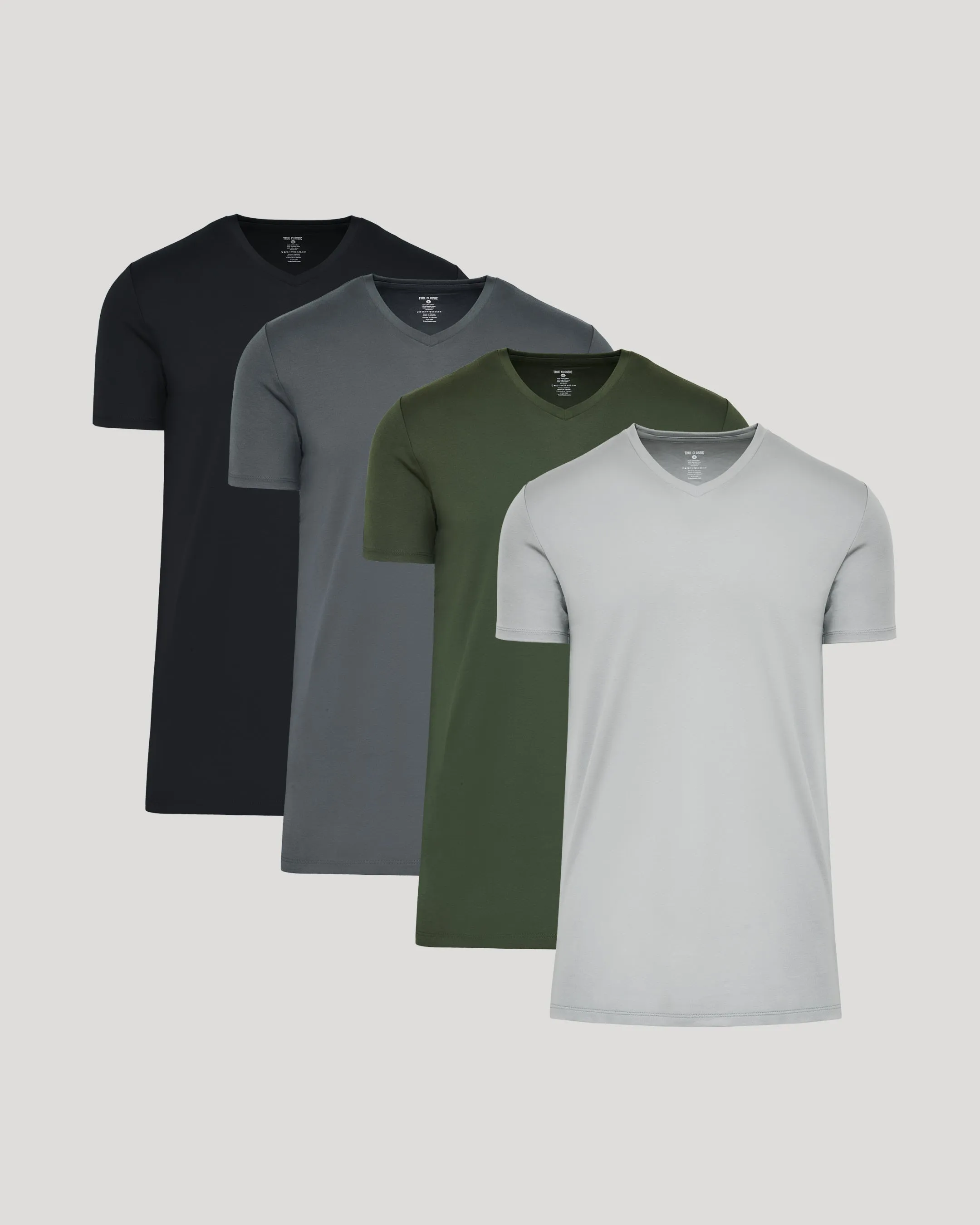 Core Tall Pima V-Neck 4-Pack sold by True Classic