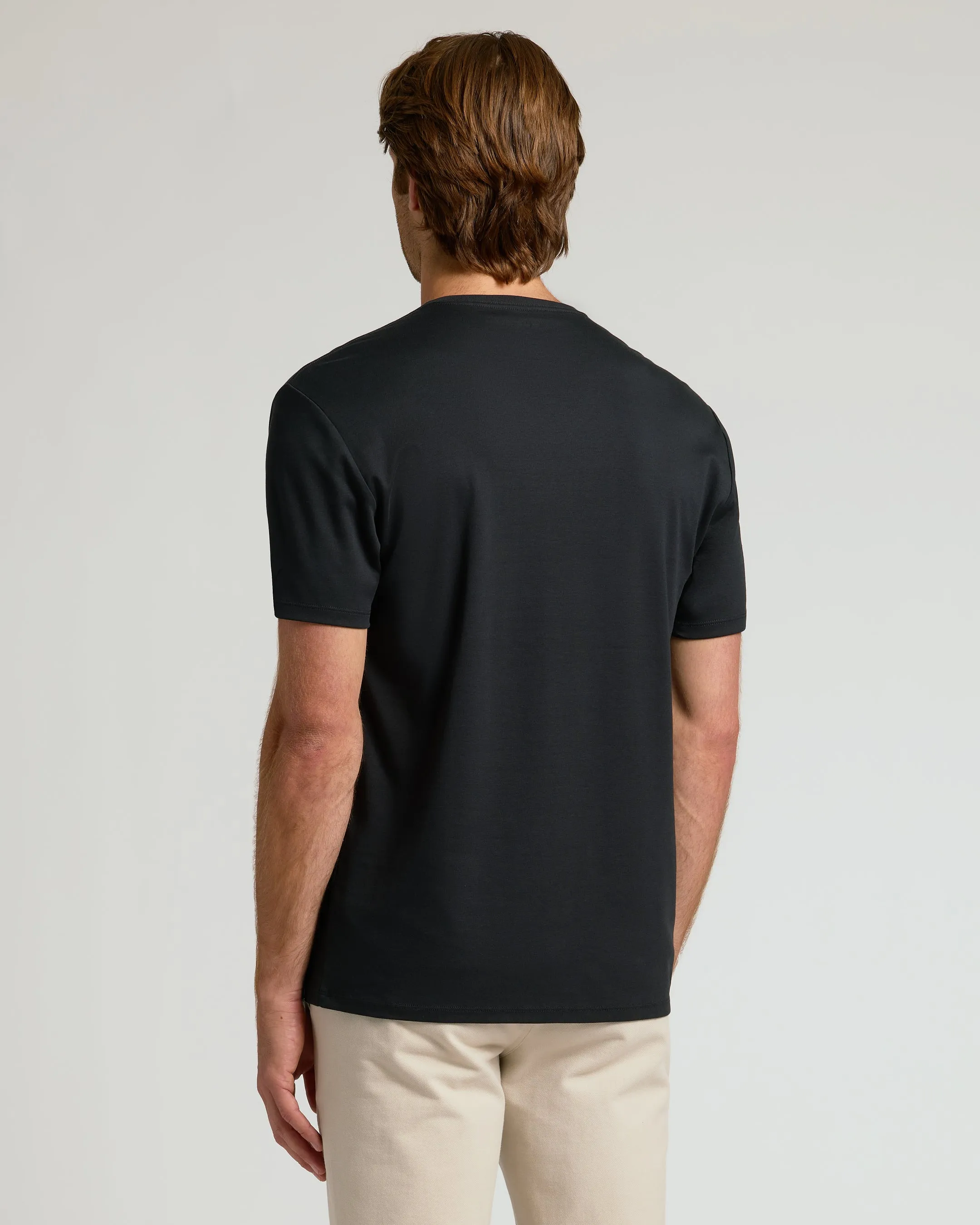 Black Premium Pima V-Neck 2-Pack sold by True Classic product image thumbnail 3