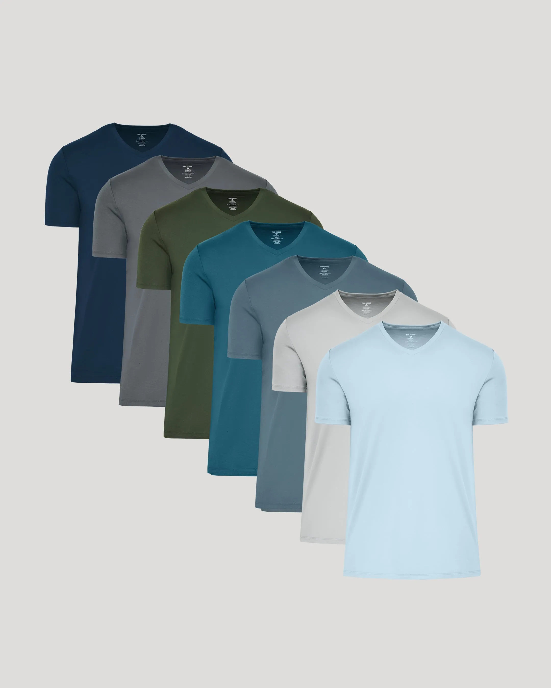 Classic Wardrobe Pima V-Neck 7-Pack sold by True Classic