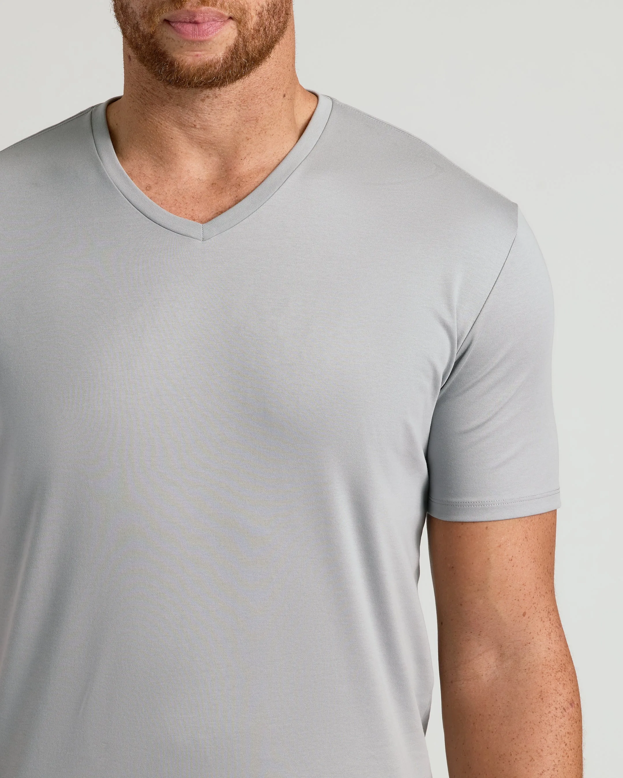 Steel Tall Pima V-Neck sold by True Classic product image thumbnail 4