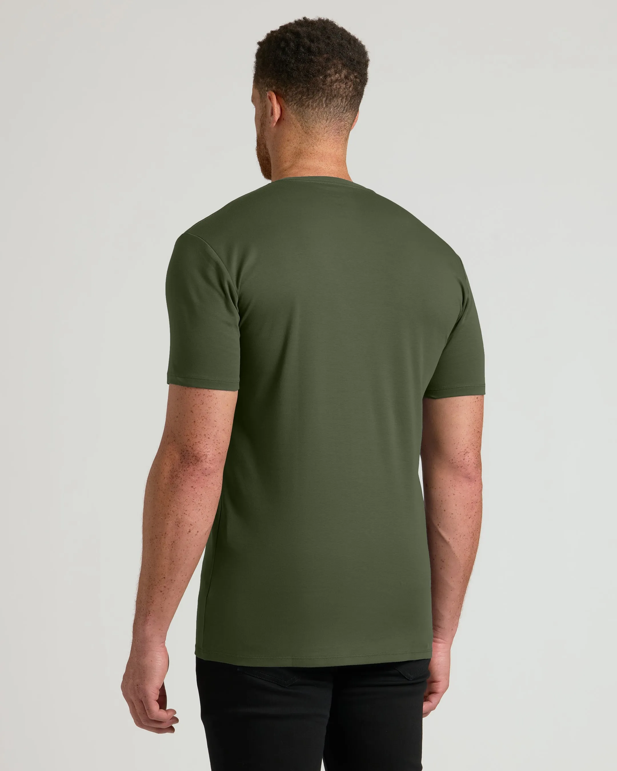 Grove Tall Premium Pima V-Neck sold by True Classic product image thumbnail 3