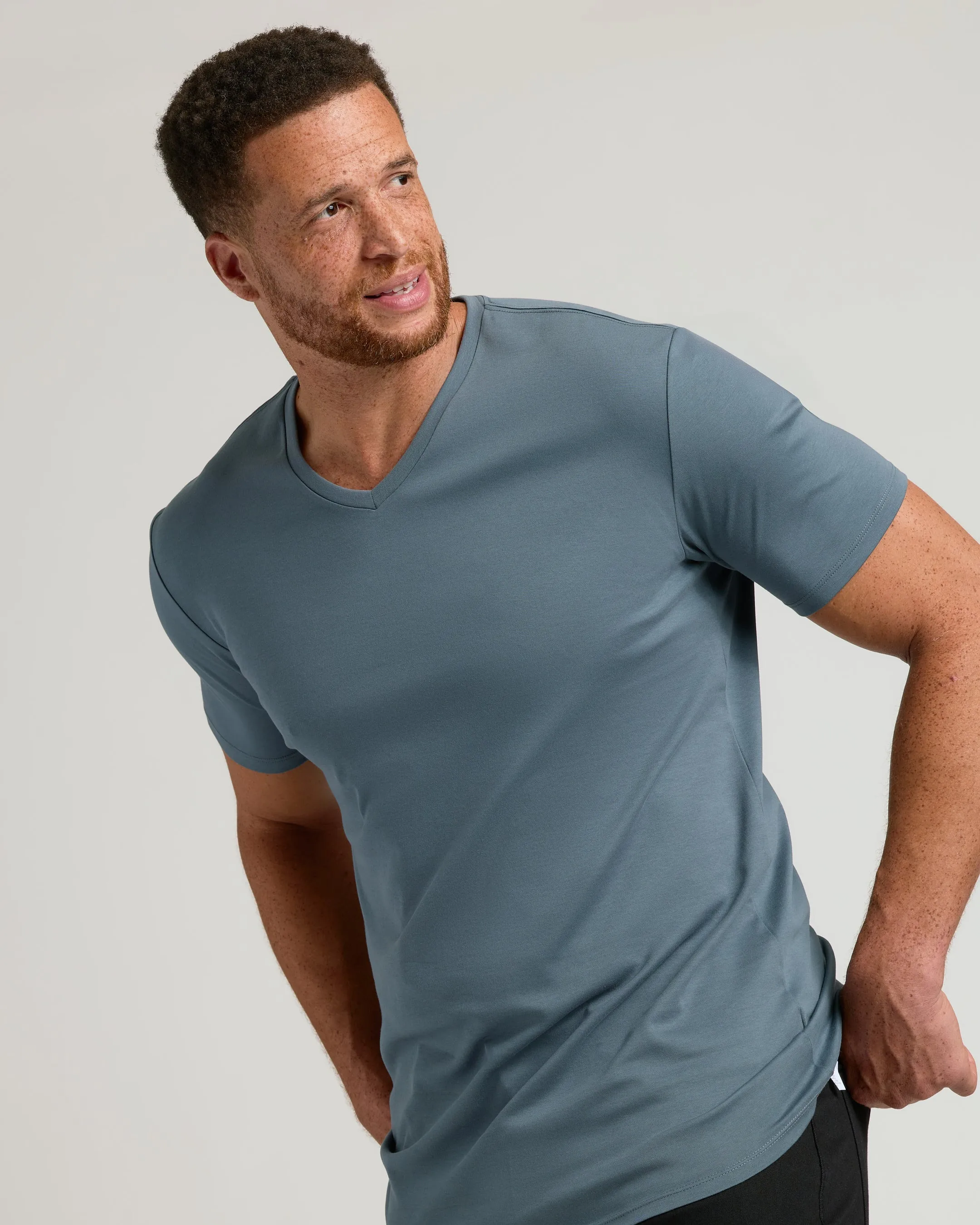 Tempest Tall Pima V Neck sold by True Classic product image thumbnail 4
