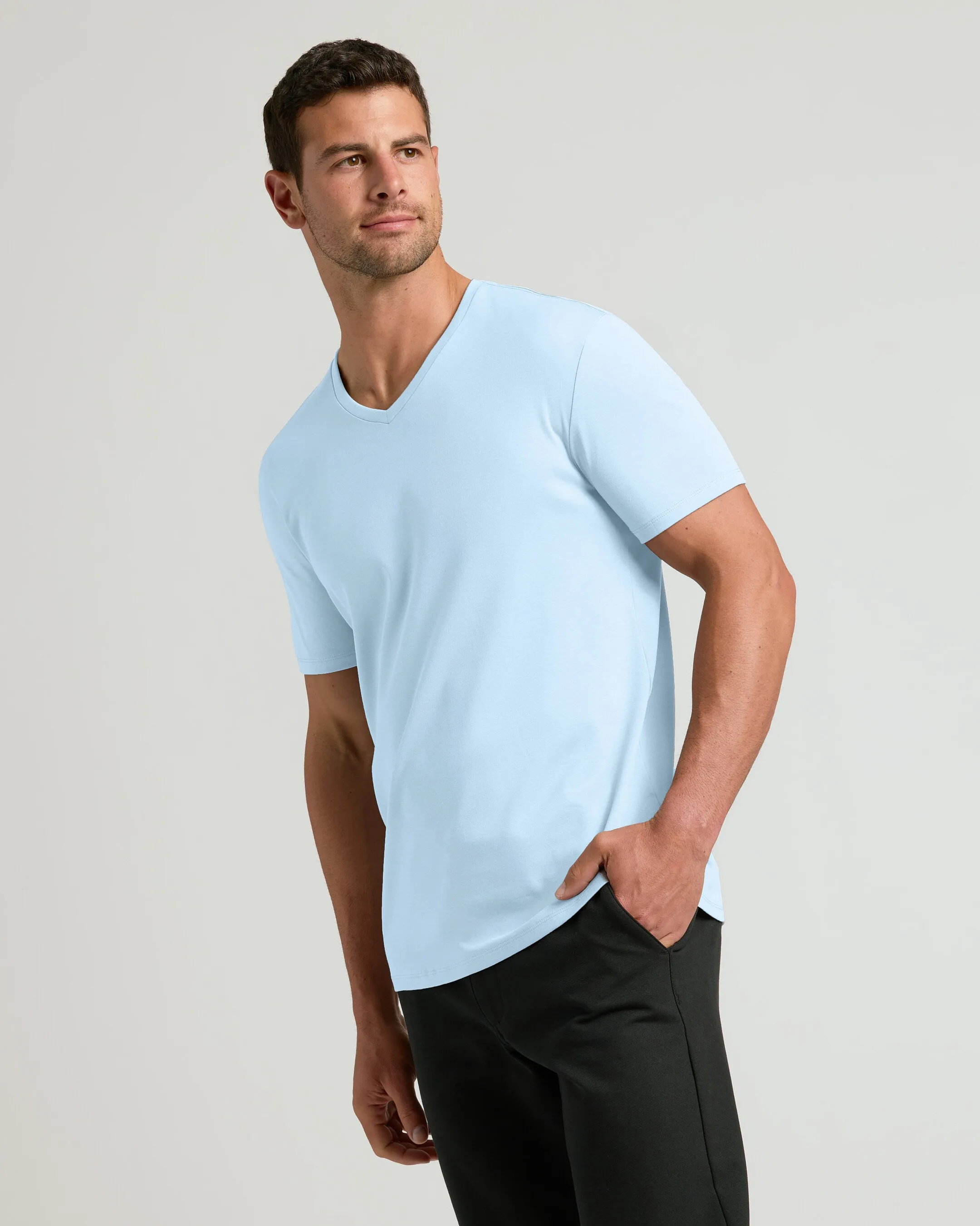 Ether Pima V-Neck sold by True Classic product image thumbnail 4