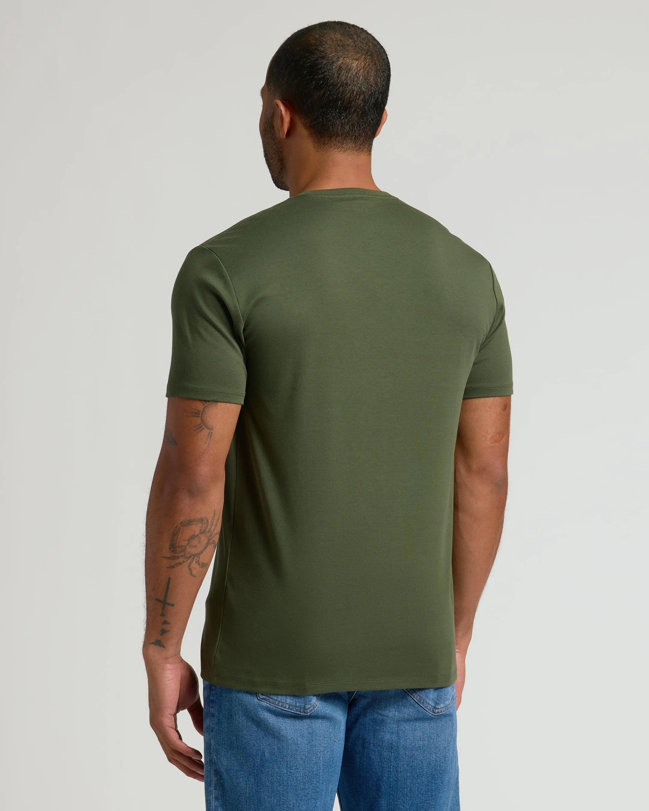 Grove Pima V-Neck sold by True Classic product image thumbnail 3
