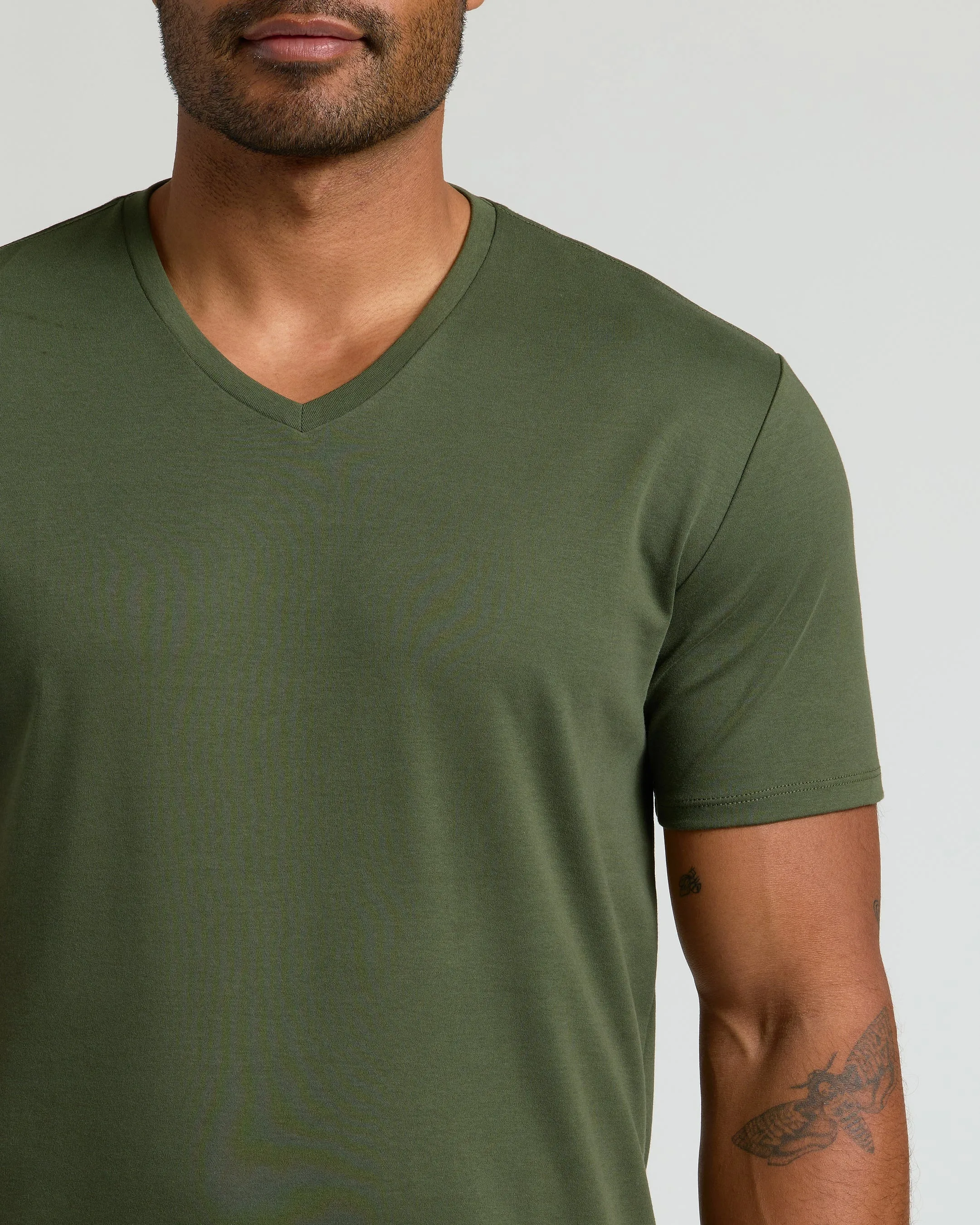 Grove Pima V-Neck sold by True Classic product image thumbnail 5