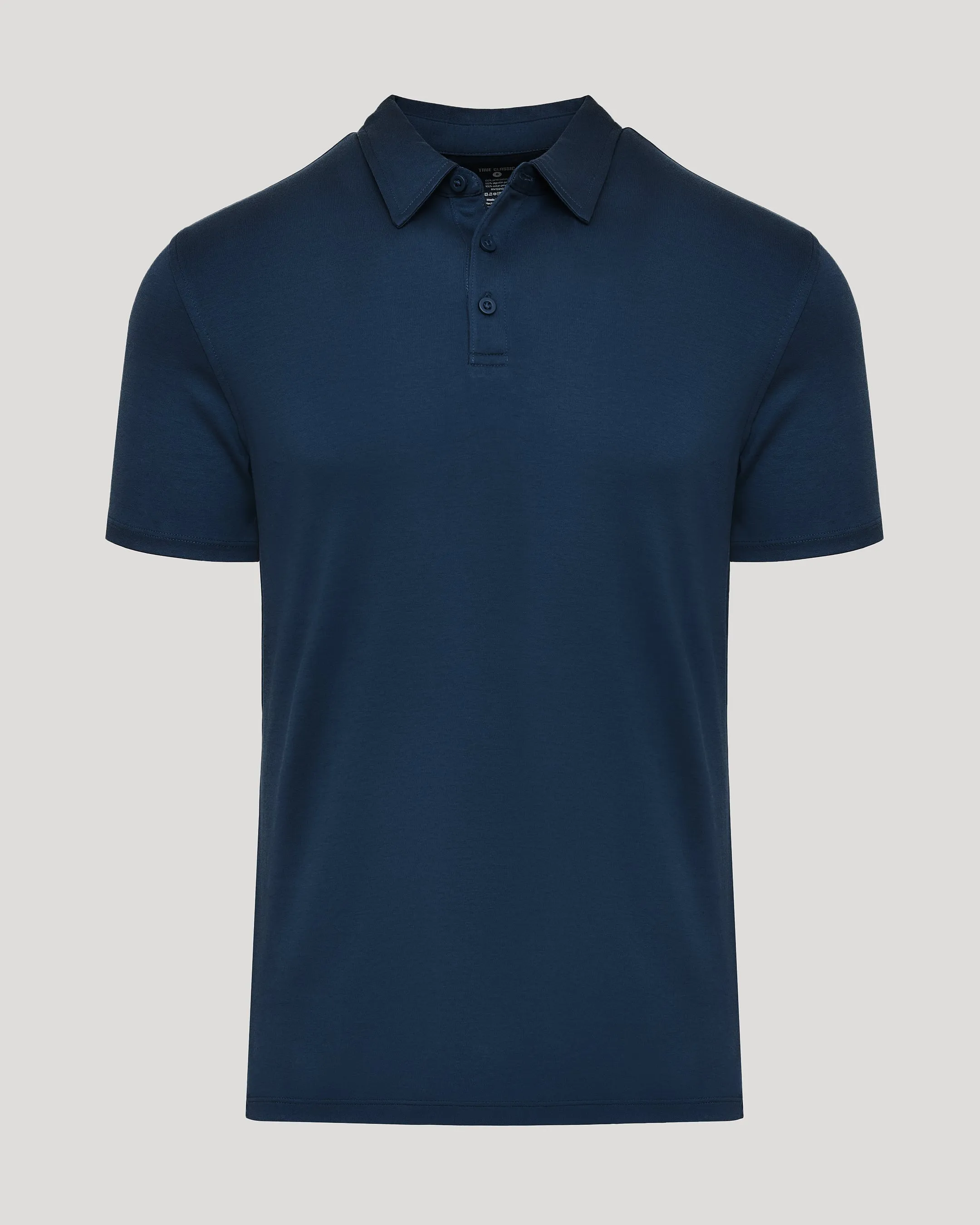 Navy Premium Pima Polo sold by True Classic product image thumbnail 2