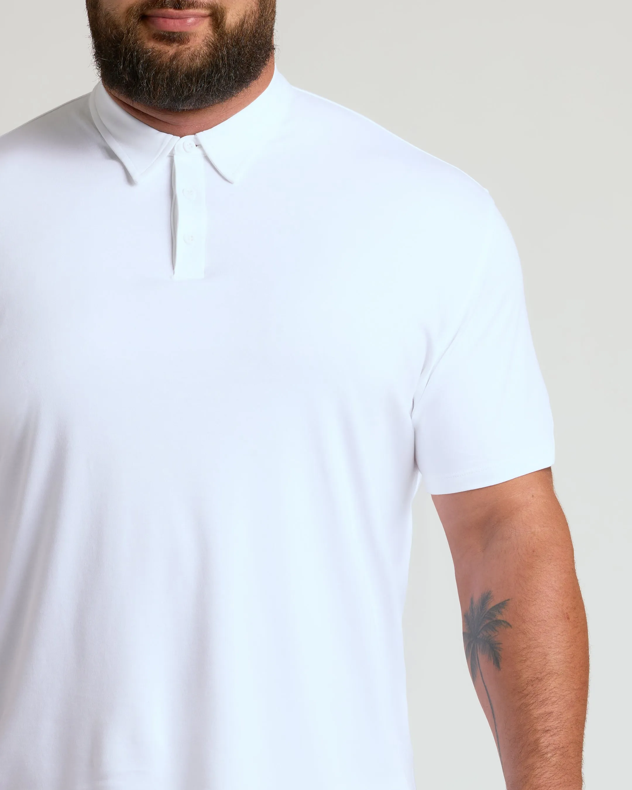 White Premium Pima Polo 4-Pack sold by True Classic product image thumbnail 4
