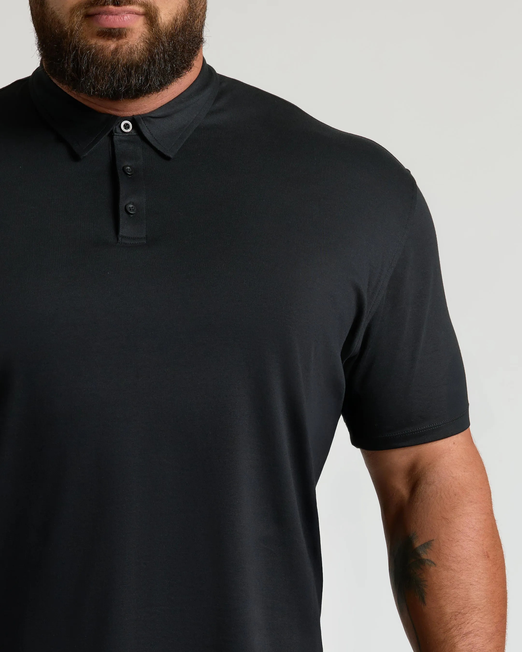 Black Premium Pima Polo 2-Pack sold by True Classic product image thumbnail 4