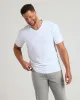 White Tall Pima V-Neck 7-Pack sold by True Classic