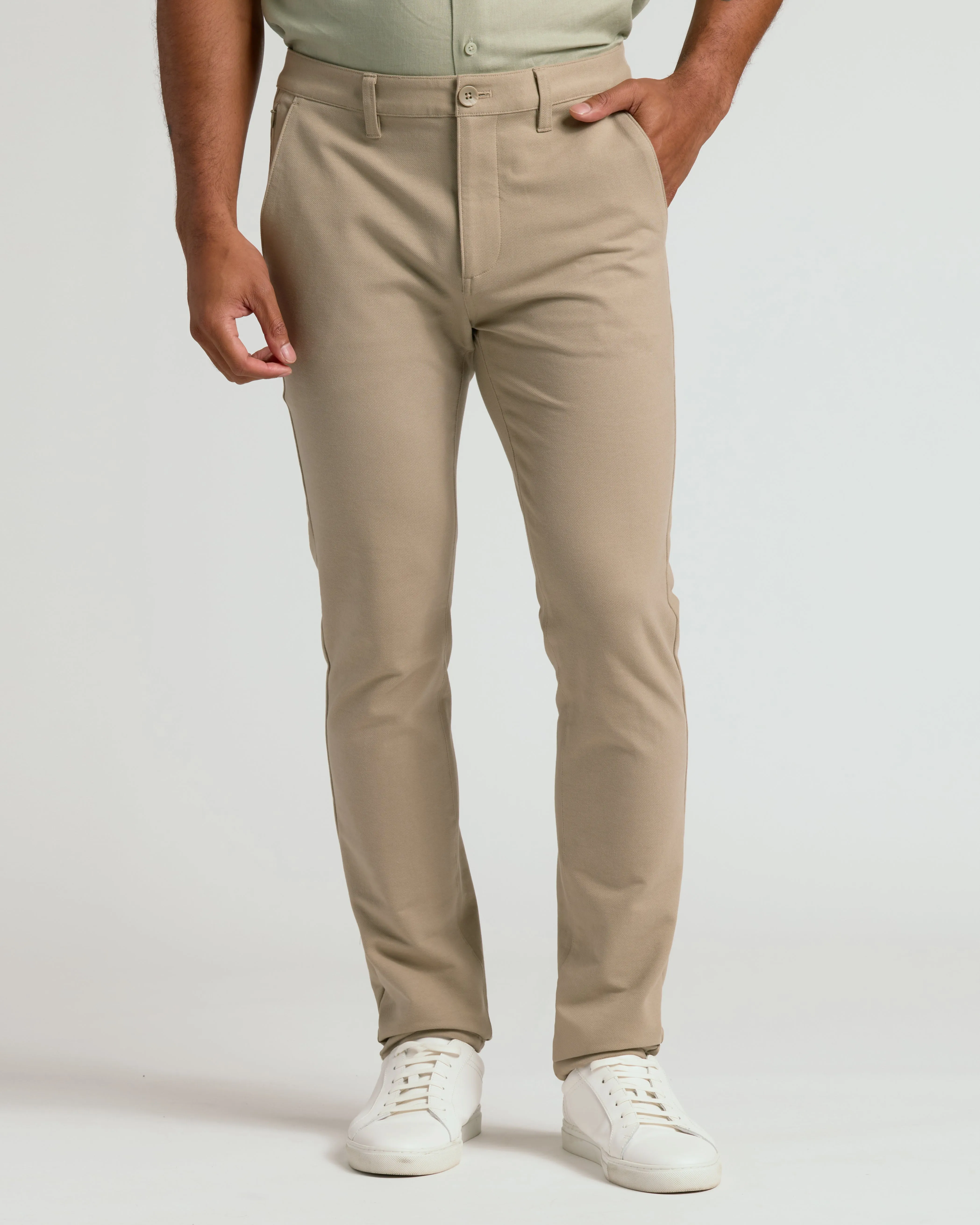 Black & Khaki Slim Chino Pants 2-Pack sold by True Classic product image thumbnail 3
