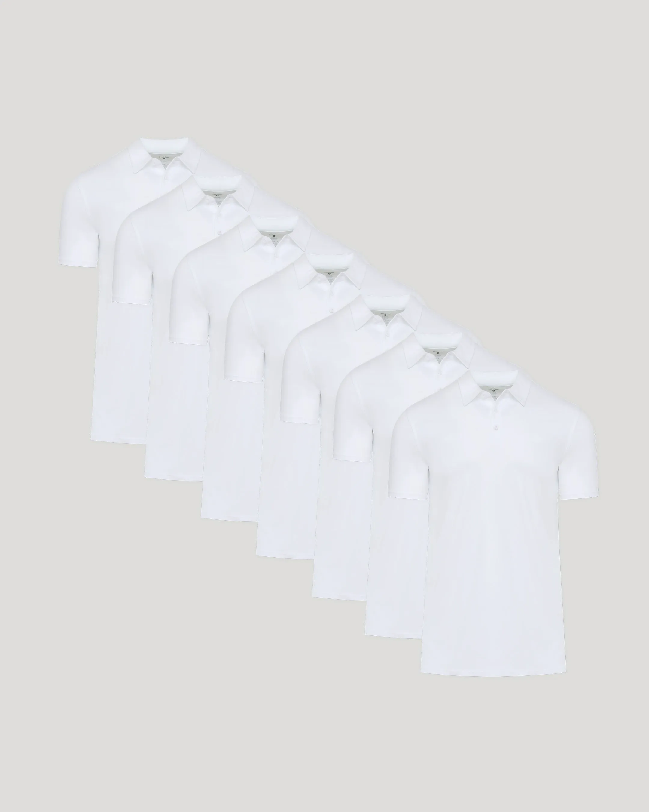 White Tall Premium Pima Polo 7-Pack sold by True Classic