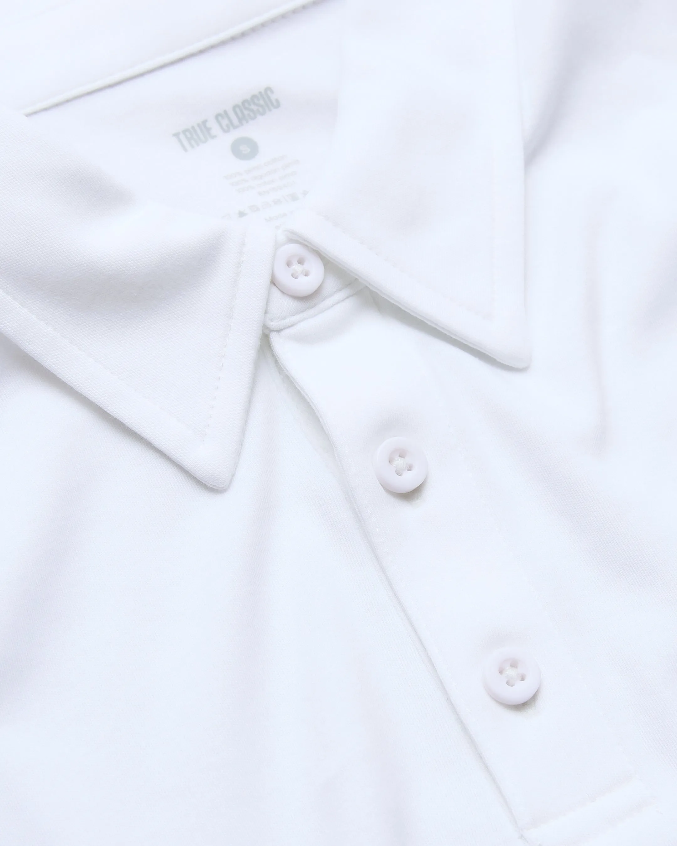 White Tall Premium Pima Polo 2-Pack sold by True Classic product image thumbnail 5