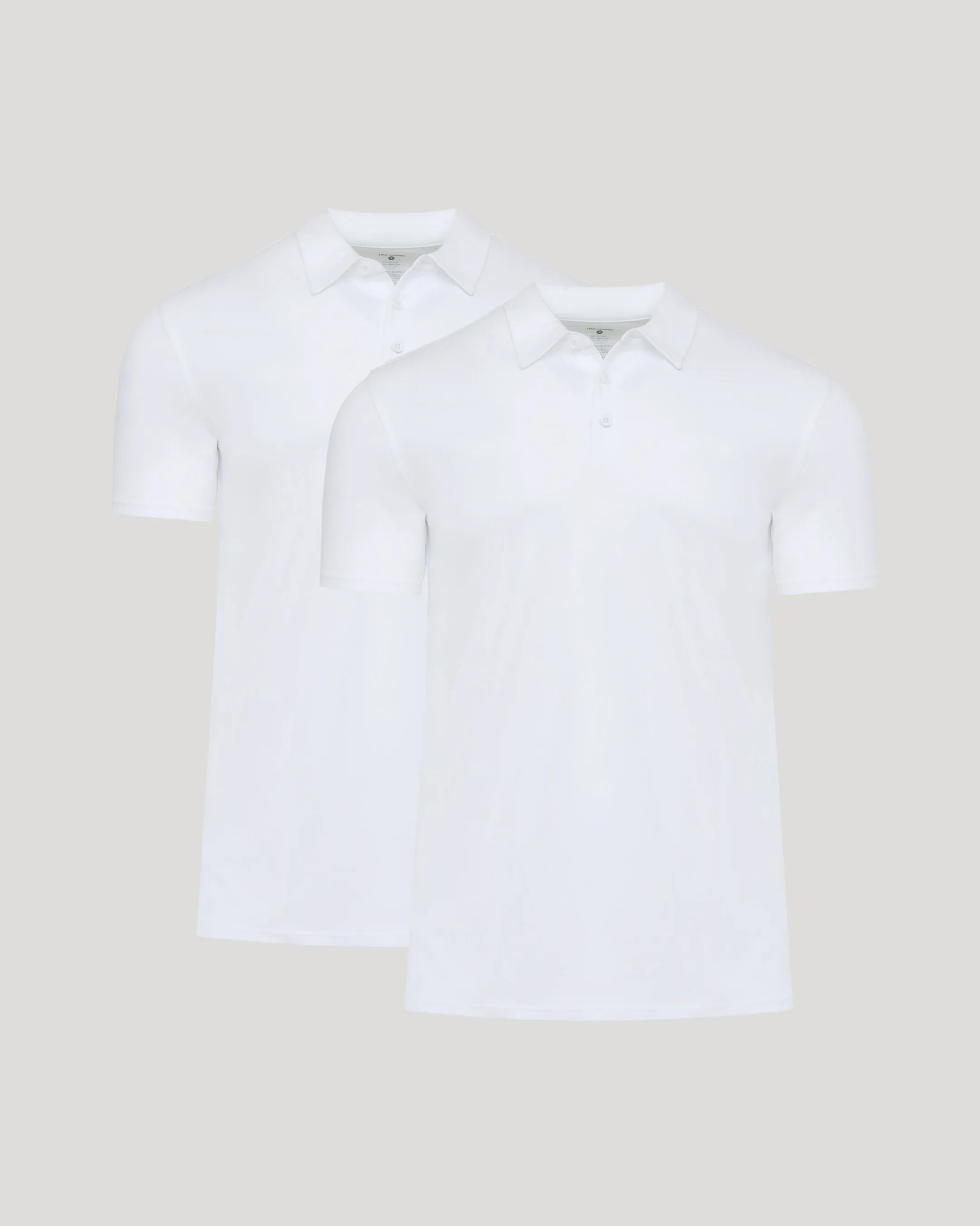 White Tall Premium Pima Polo 2-Pack sold by True Classic