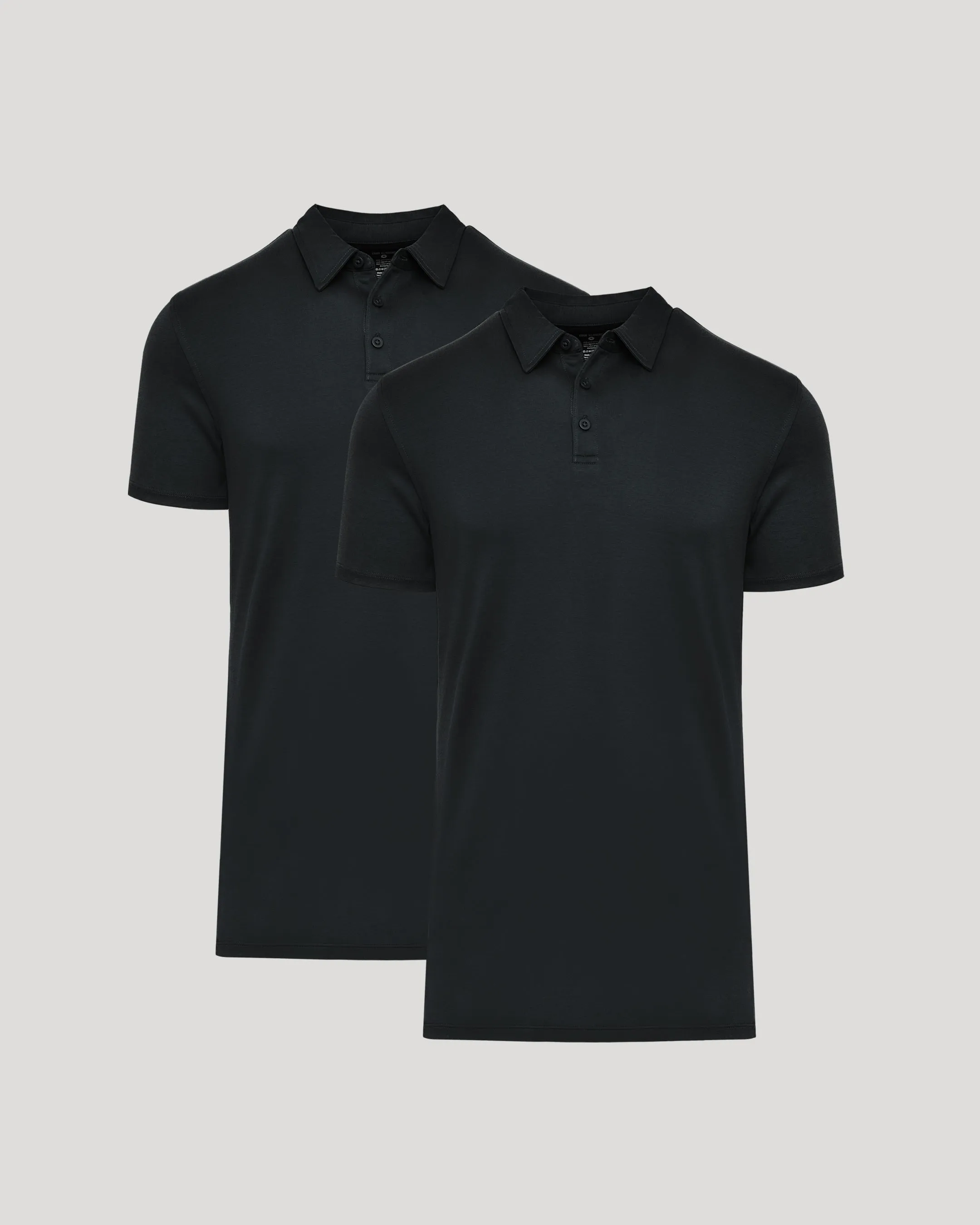 Black Tall Premium Pima Polo 2-Pack sold by True Classic