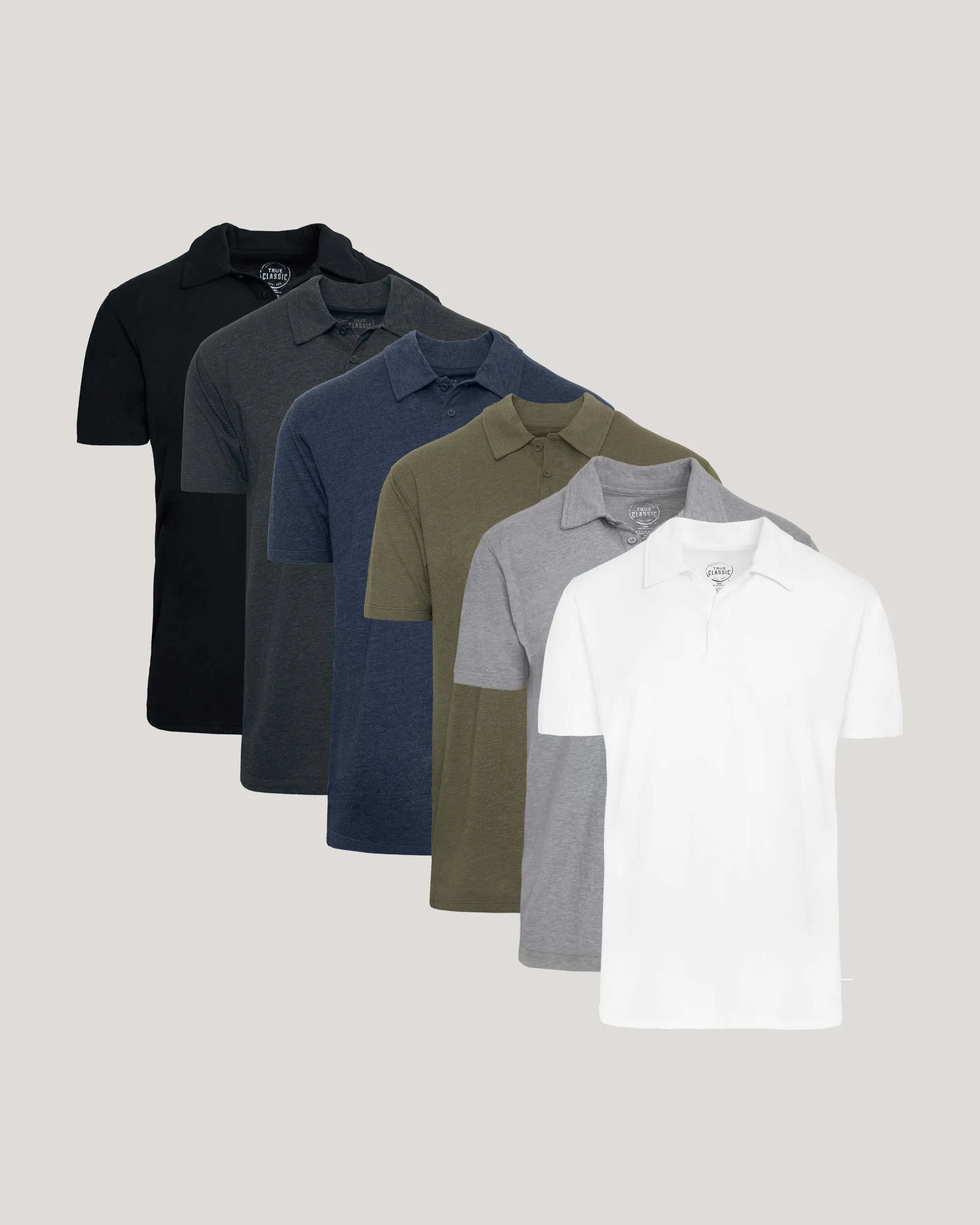 The Staple Classic Polo 6-Pack sold by True Classic