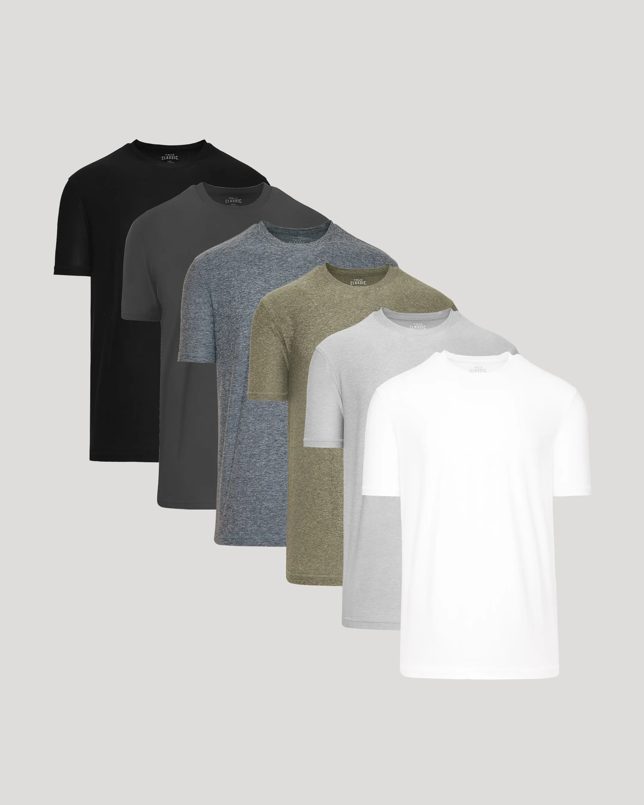 Heather Staple Active Crew 6-Pack sold by True Classic