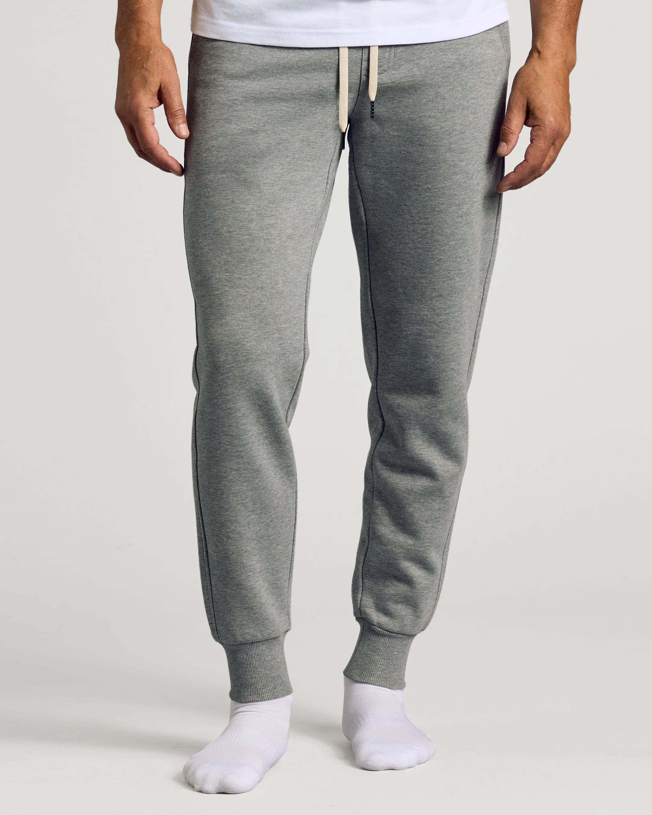 Gray Tones Fleece French Terry Joggers 3-Pack sold by True Classic product image thumbnail 4