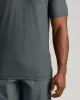 Charcoal Heather Gray Tall Active V-Neck sold by True Classic